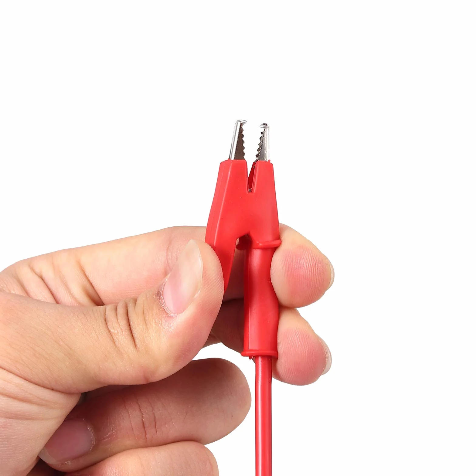 Neoteck Wtyczka bananowa do zacisku krokodylkowego przewód testowy 0,8 m do multimetru