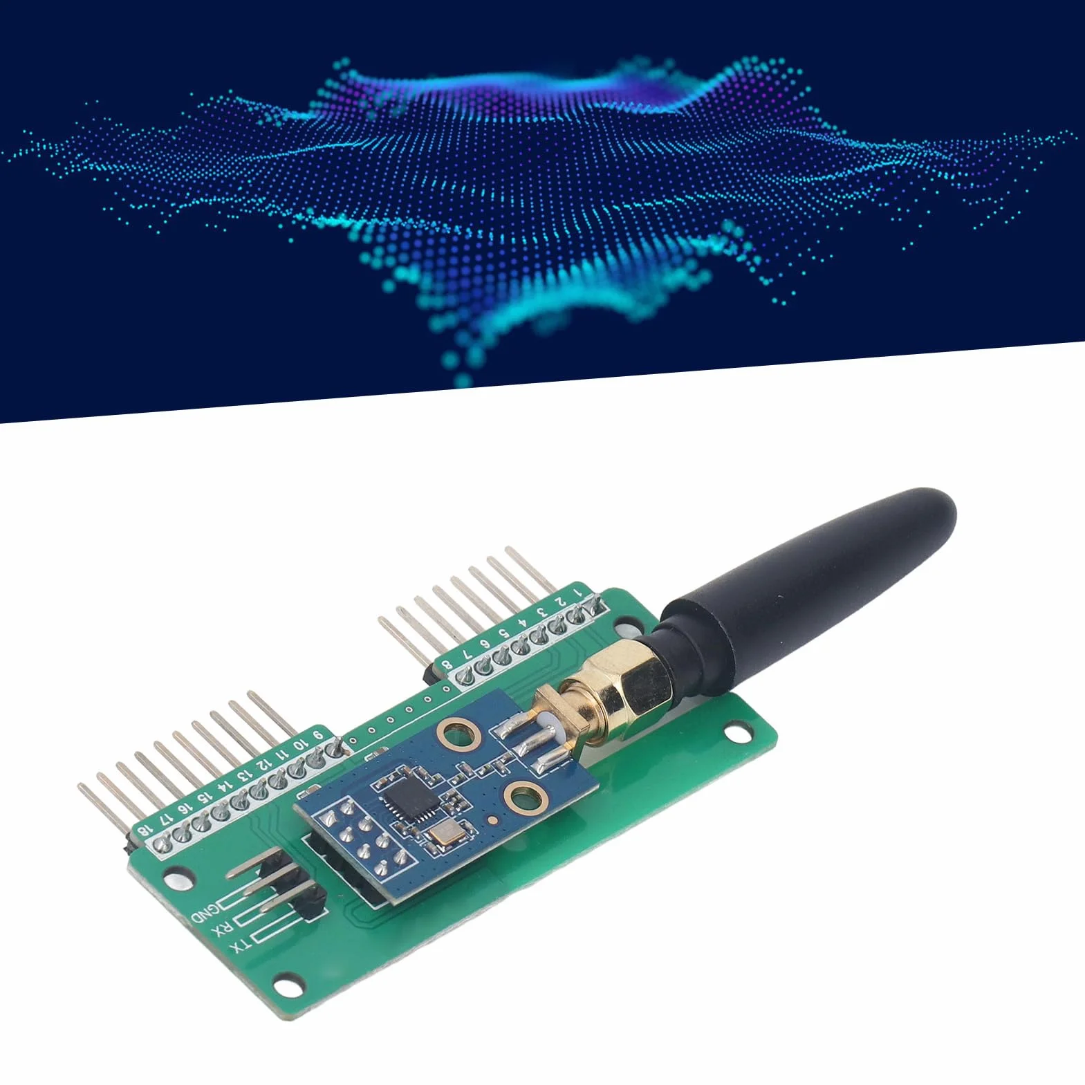 CC1101 Moduł 433 MHz RF Transceiver Rozszerzenie Devboard dla Flipper Zero