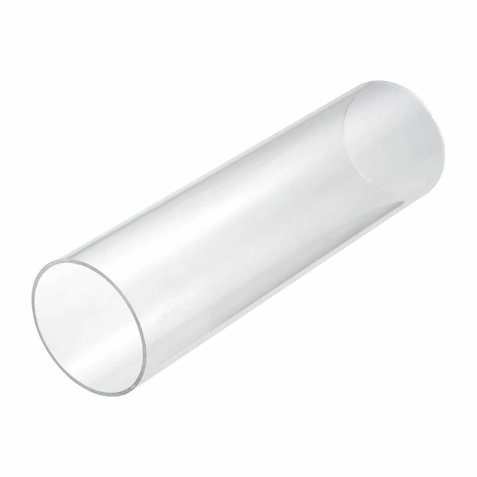 DMiotech 56 mm x 60 mm (2 3/40.6 cm x 2 3/20.3 cm) przezroczysta akrylowa rura sztywna plastikowa rura 25 cm do rury wodnej akwarium, systemu chłodzenia wodą, hydrauliki