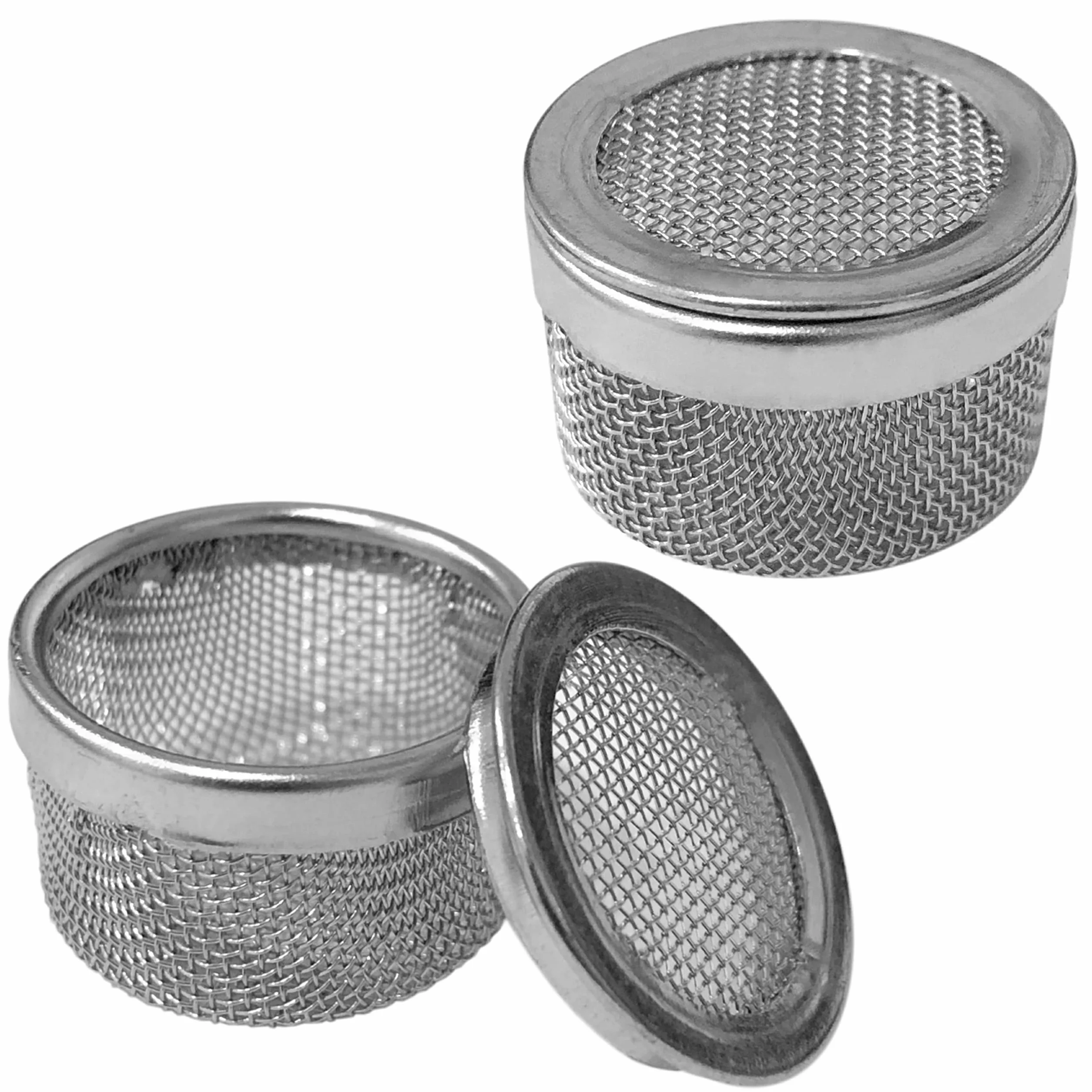 Mini stalowy ultradźwiękowy kosz do czyszczenia części 20 x 13 mm 5 szt.