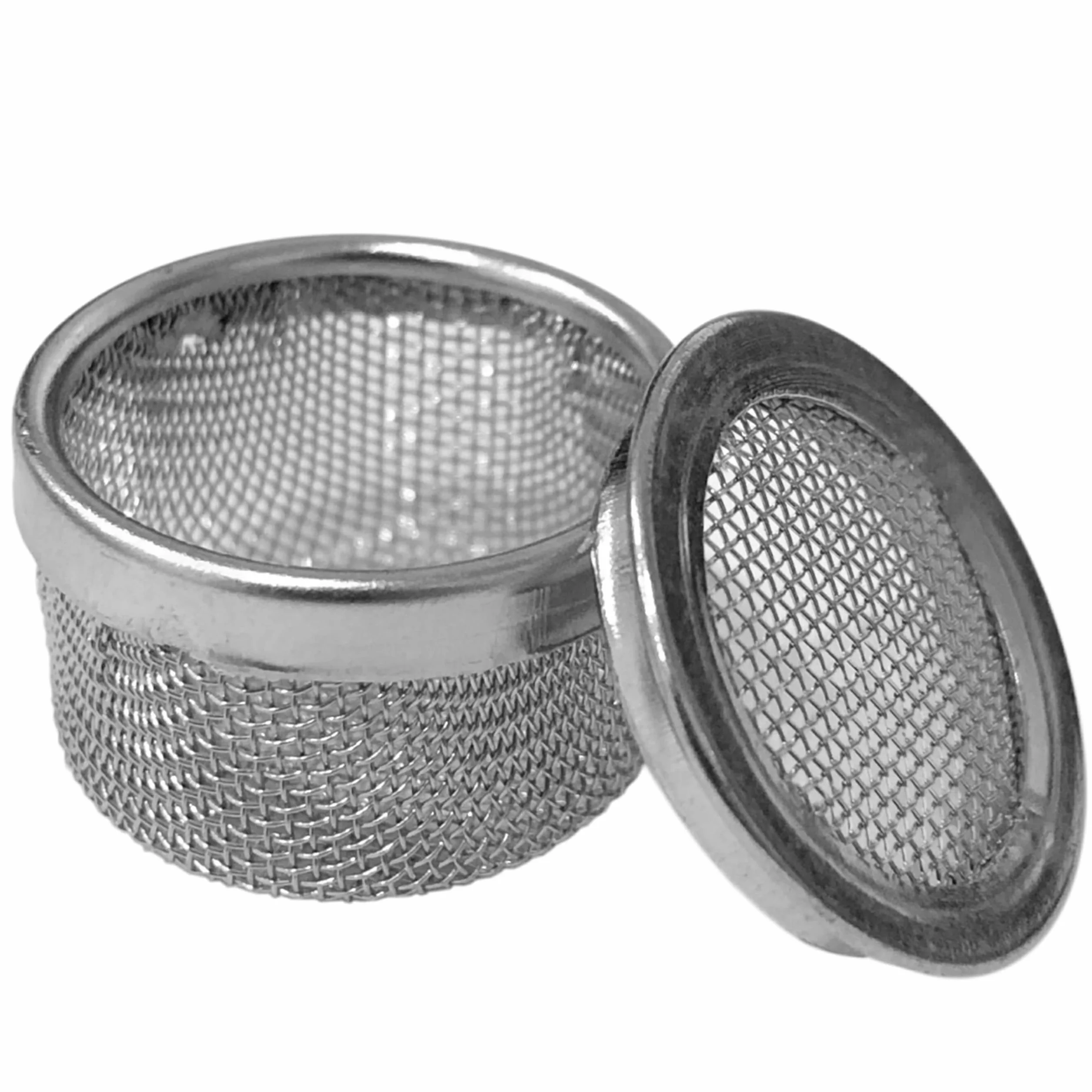 Mini stalowy ultradźwiękowy kosz do czyszczenia części 20 x 13 mm 5 szt.