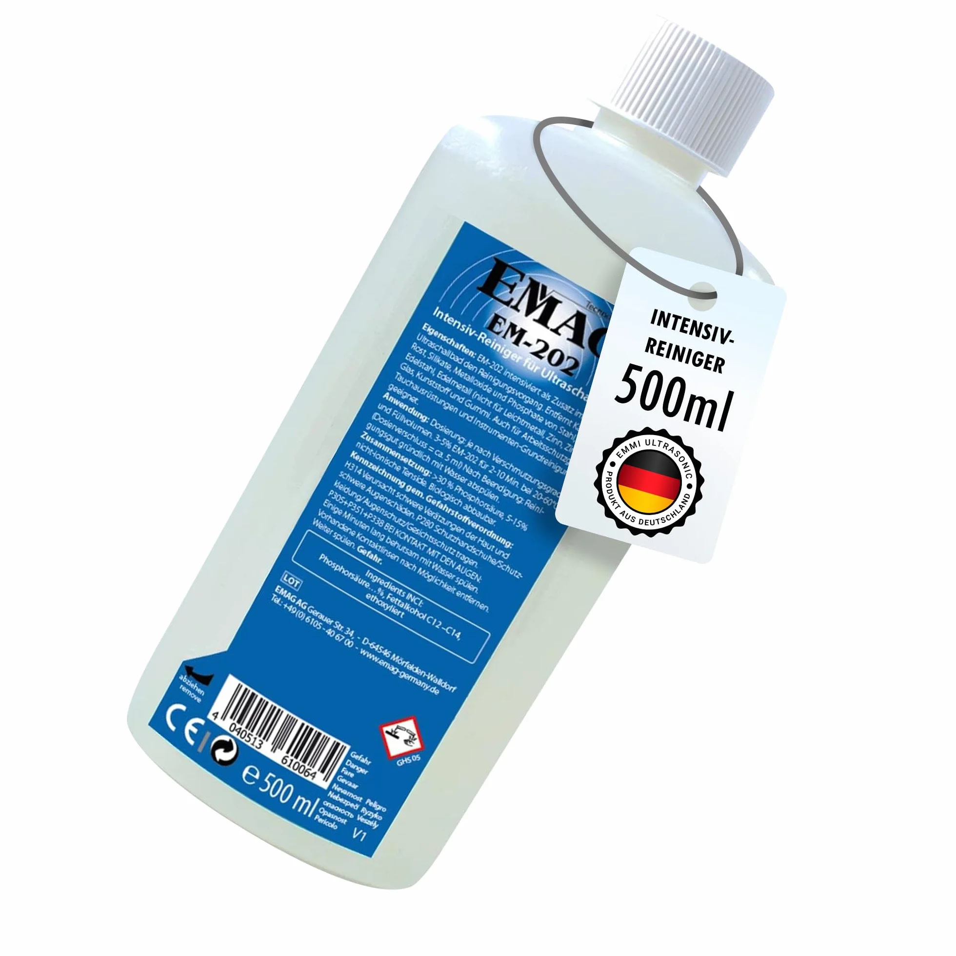 EMAG Intensywny Środek Czyszczący EM-202 500ml do stali, szkła, gumy