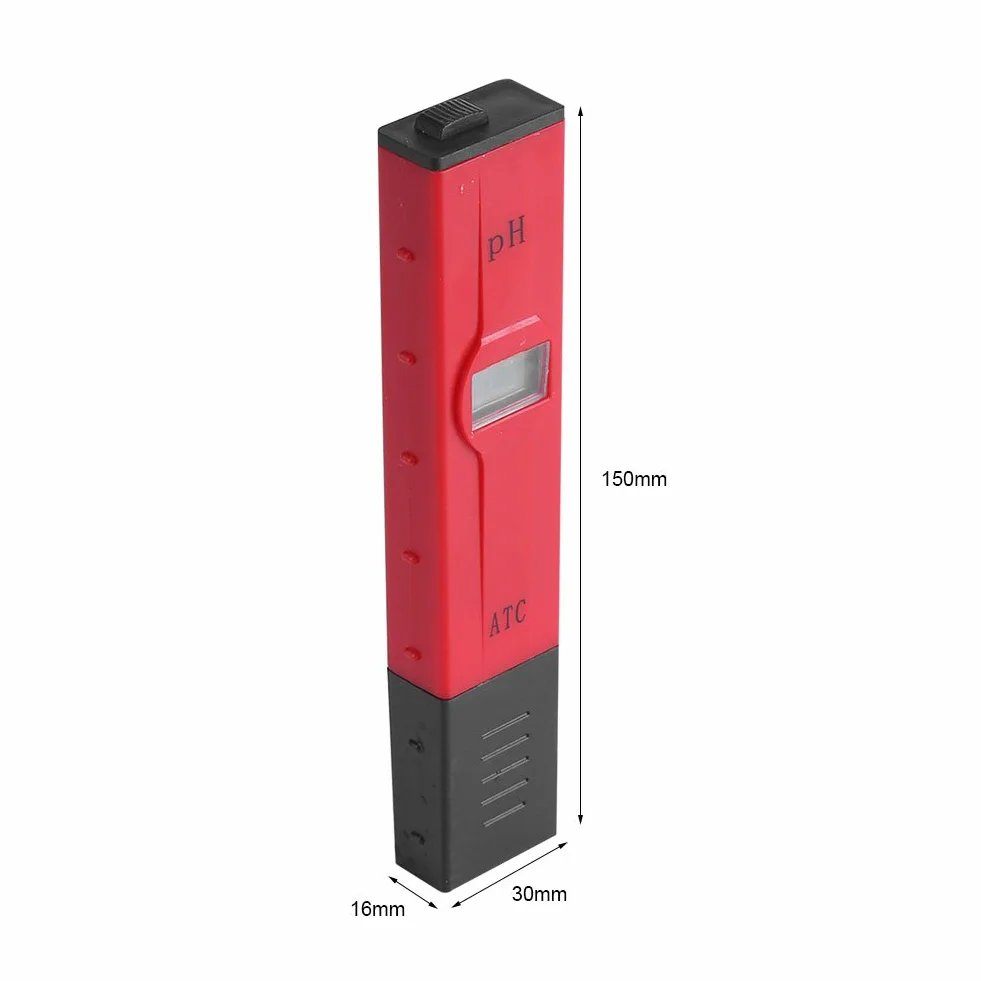 Miernik PH Tester jakości wody z wyświetlaczem LCD - Haofy Cyfrowy miernik wartości PH ATC Tester jakości wody ± 0,01pH Cyfrowy miernik TDS o wysokiej dokładności do wody pitnej Basen