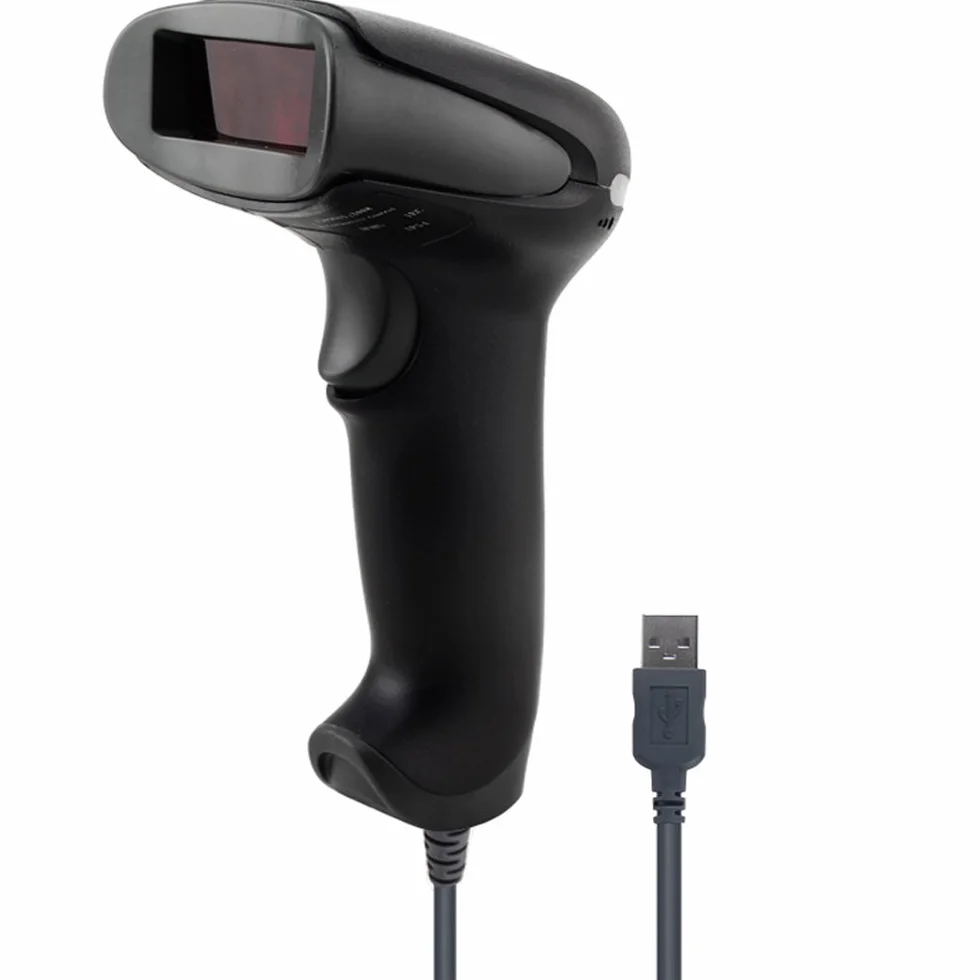 NETUM Przenośny laserowy skaner kodów kreskowych USB 1D do POS NT-2012