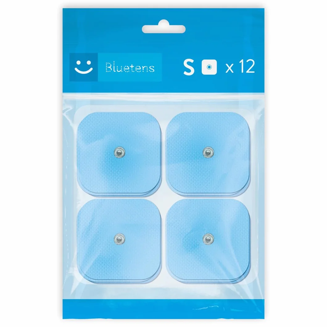 Bluetens Tens/ems elektrody S12 Bluepack 3 x 4-częściowy zestaw zamienny, ELEC1201