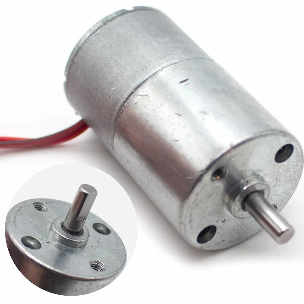 Silnik Blokady Sejfu DC 27 mm 20 Obr./Min 1:188 4 KG.CM 6V