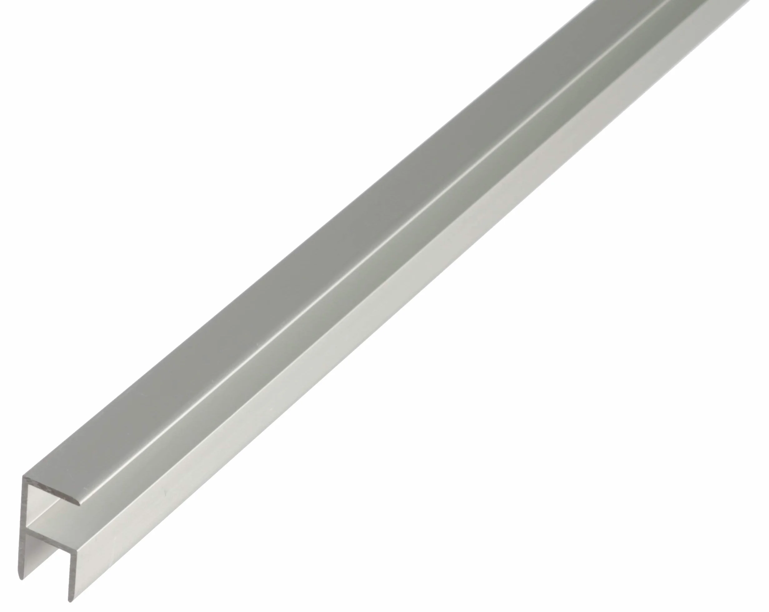 Alberts 030906 profil narożny, samzaciskający, aluminium, srebrny anodowany, 1000 x 22,5 x 43 mm