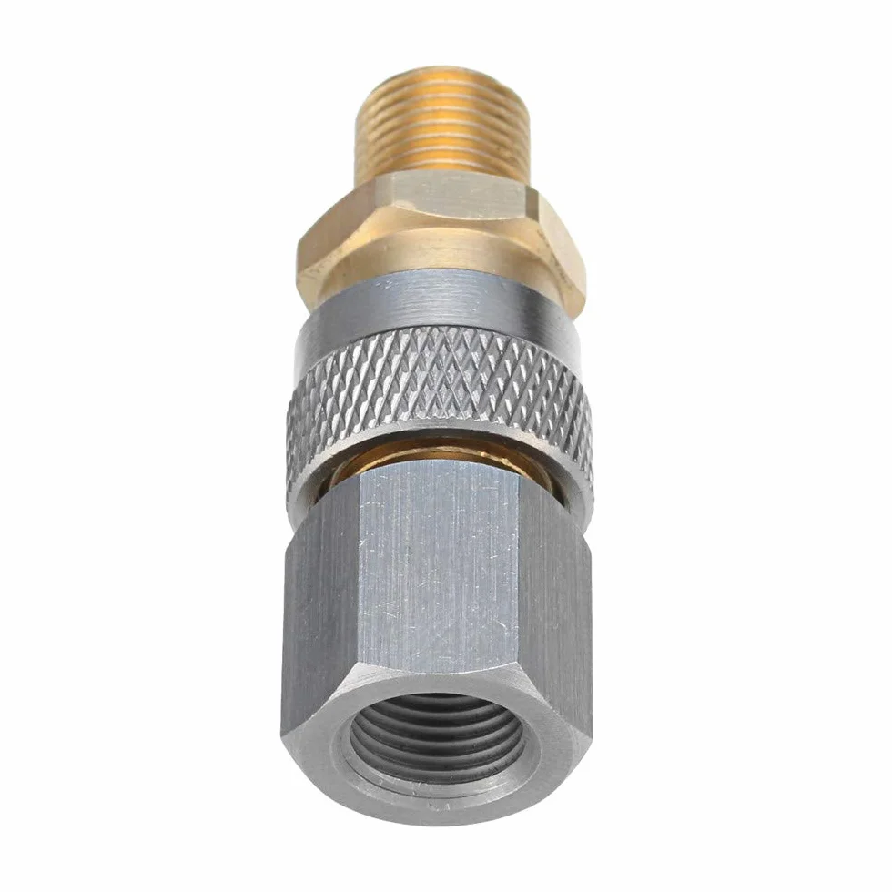 EsportsMJJ Mały 8 cali BSP Quick Release Coupler Fittings Charging Adapter Kit do wiatrówki PCP