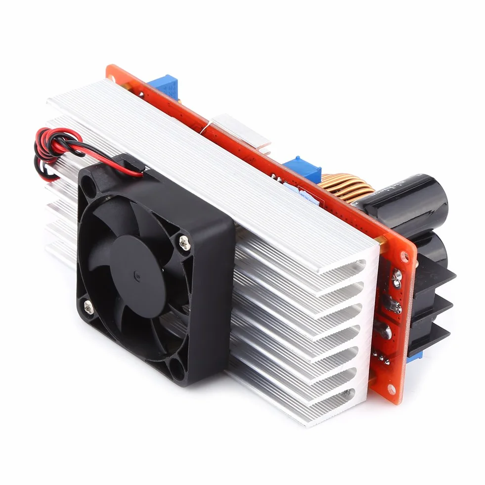 Boost Step-up DC-DC 1500 W, Moduł doładowania dla urządzeń elektrycznych, DC-DC Boost Converter Step-up Moduł Zasilania w 10~60 V out 12~90 V