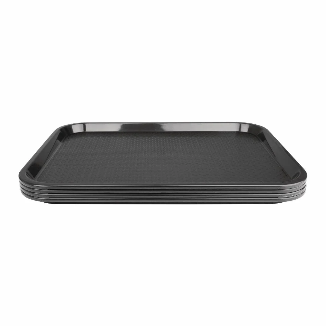 Kristallon Foodservice Tray Black – 305 x 415 mm