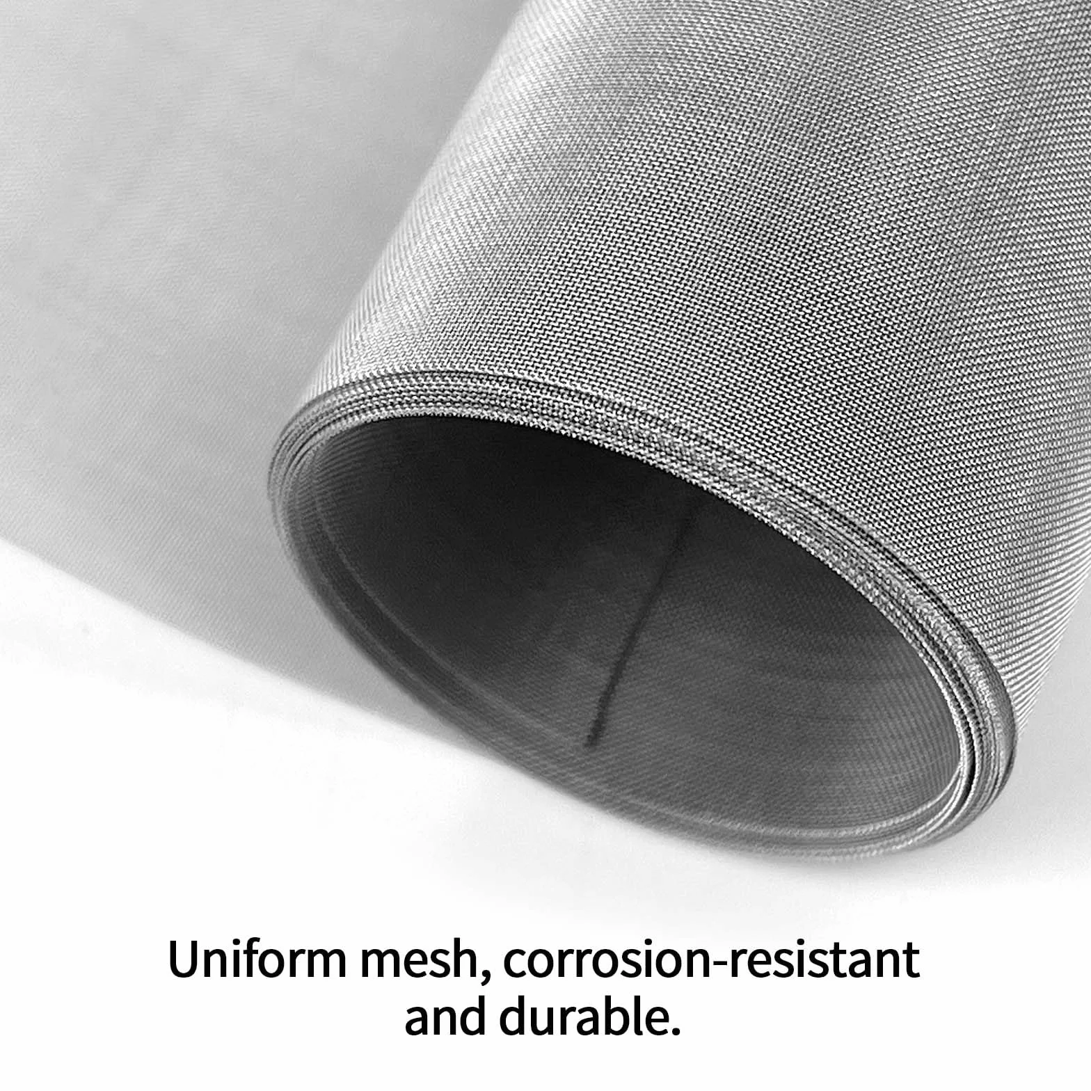 Gewebter Draht 120 Mesh, 1 Rollen 30 * 100 cm 304 Edelstahl-Mesh-Bildschirm für Heimwerker, Lüftung, Filter, Sicherheit, Fenster & Garten usw.