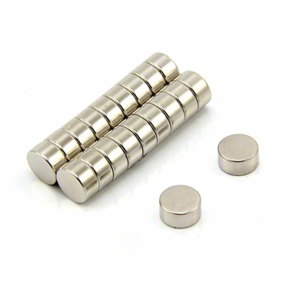 Magnes Expert 10 mm średnicy x 5 mm grubości N35 magnes neodymowy - 2,5 kg ciągnięcie (20 szt.)