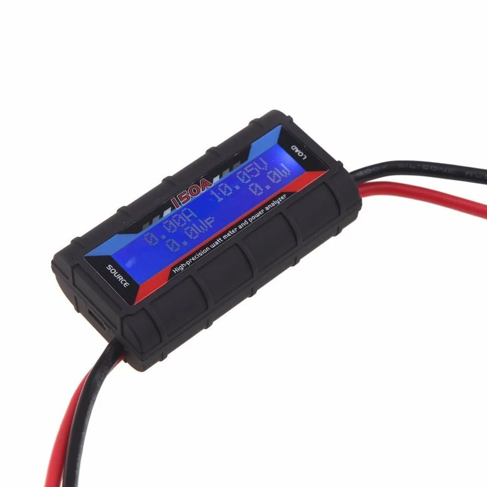 DollaTek Monitor zużycia bateria 150 A Power Analyzer Watt detektor pomiarowy cyfrowy LCD Watt Volt Amp miernik do systemów bezpieczeństwa bateria