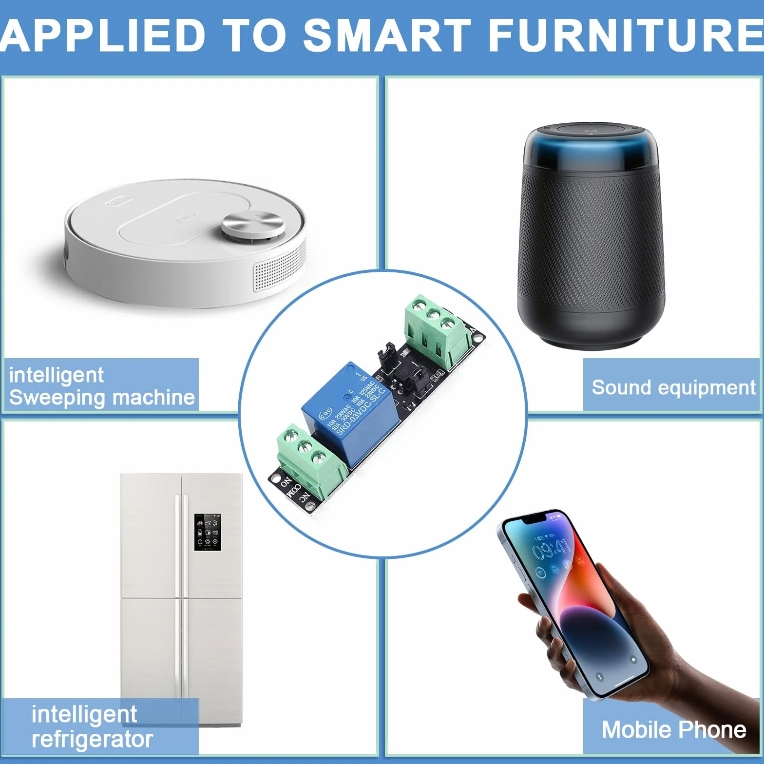 8 sztuk 3 V 1-kanałowy przekaźnik Power Switch, 1-kanałowy moduł wyłącznika sieciowego wysokiego poziomu wyzwalacza z optoopterem izolacją optyczną do IOT ESP8266