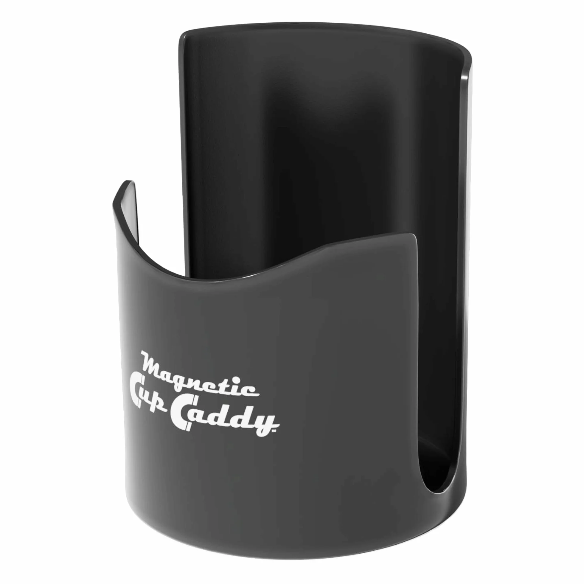 Master Magnetics uchwyt magnetyczny na kubek – trzymaj swój ulubiony napój w zasięgu ręki, średnica wewnętrzna 8,4 cm, wysokość 11,7 cm, czarny, 7583.