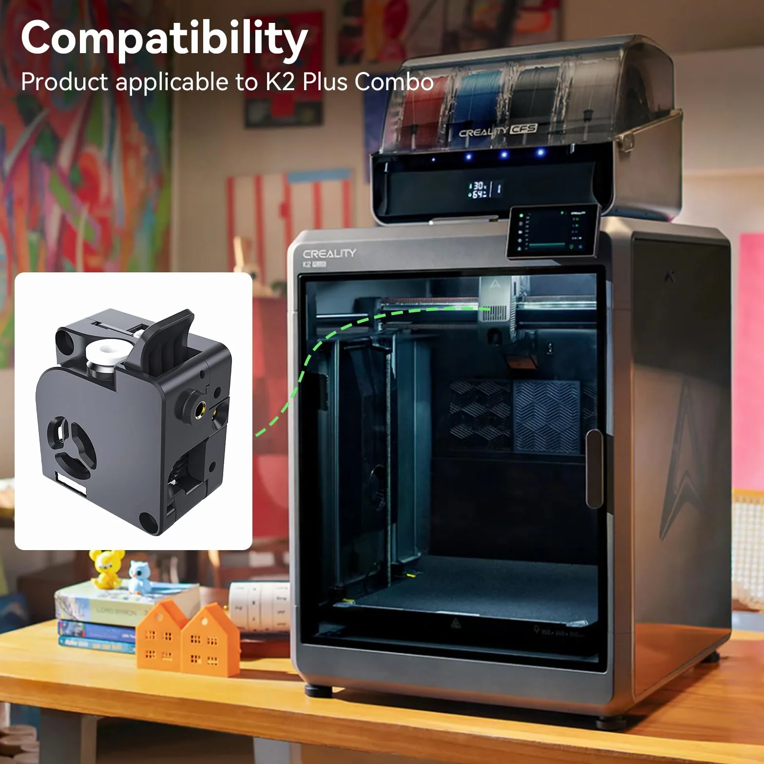Creality K2 Plus zestaw wytłaczarek kompatybilny z drukarką 3D Creality K2 Plus