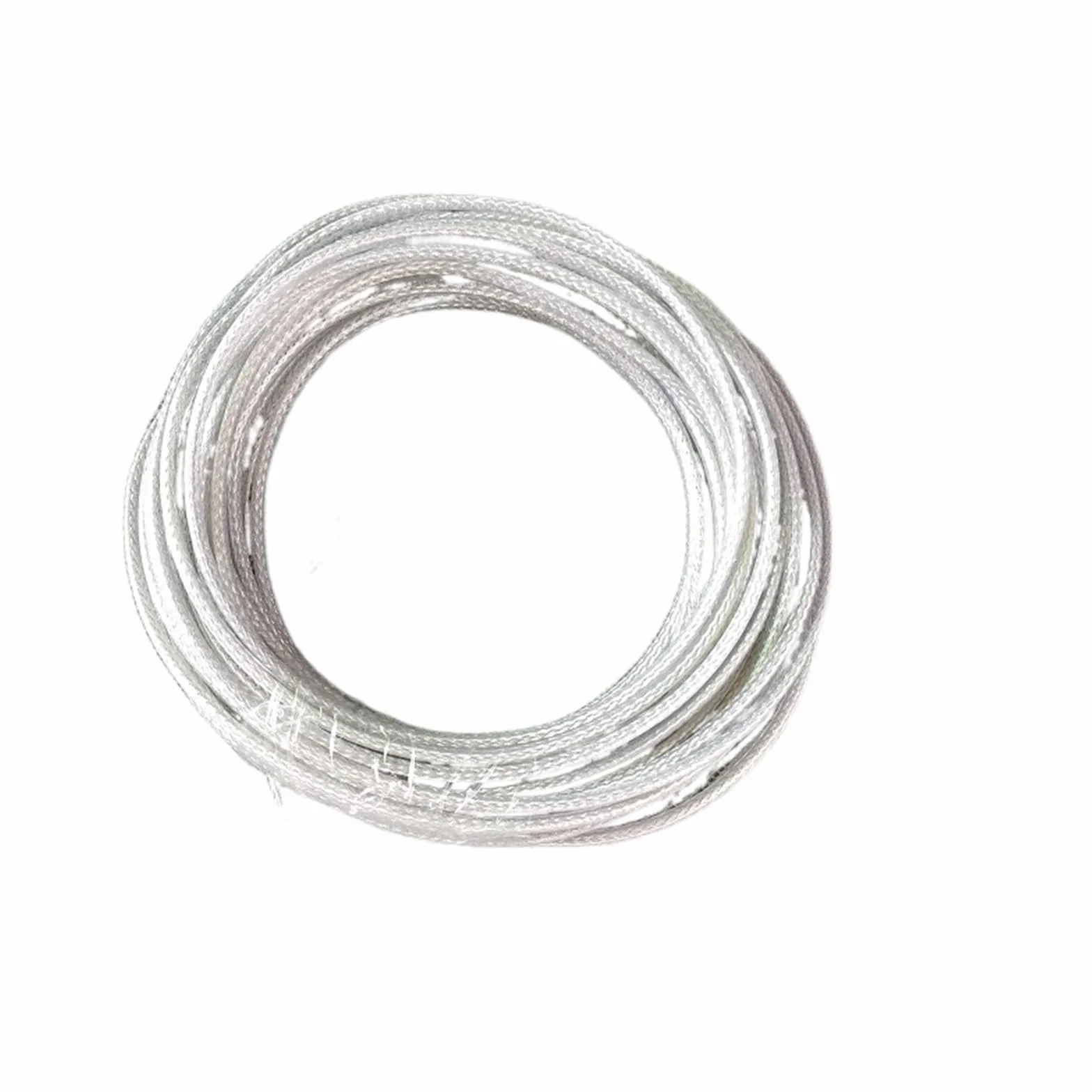 Elastyczny kabel ekranowany 26AWG * 2C, izolacja + przezroczysty PVC, akcesoria oświetleniowe, kabel zasilający LED, złącze przedłużające przewód elektryczny lampy wiszącej rozmiar: 4 m, kolor: 2