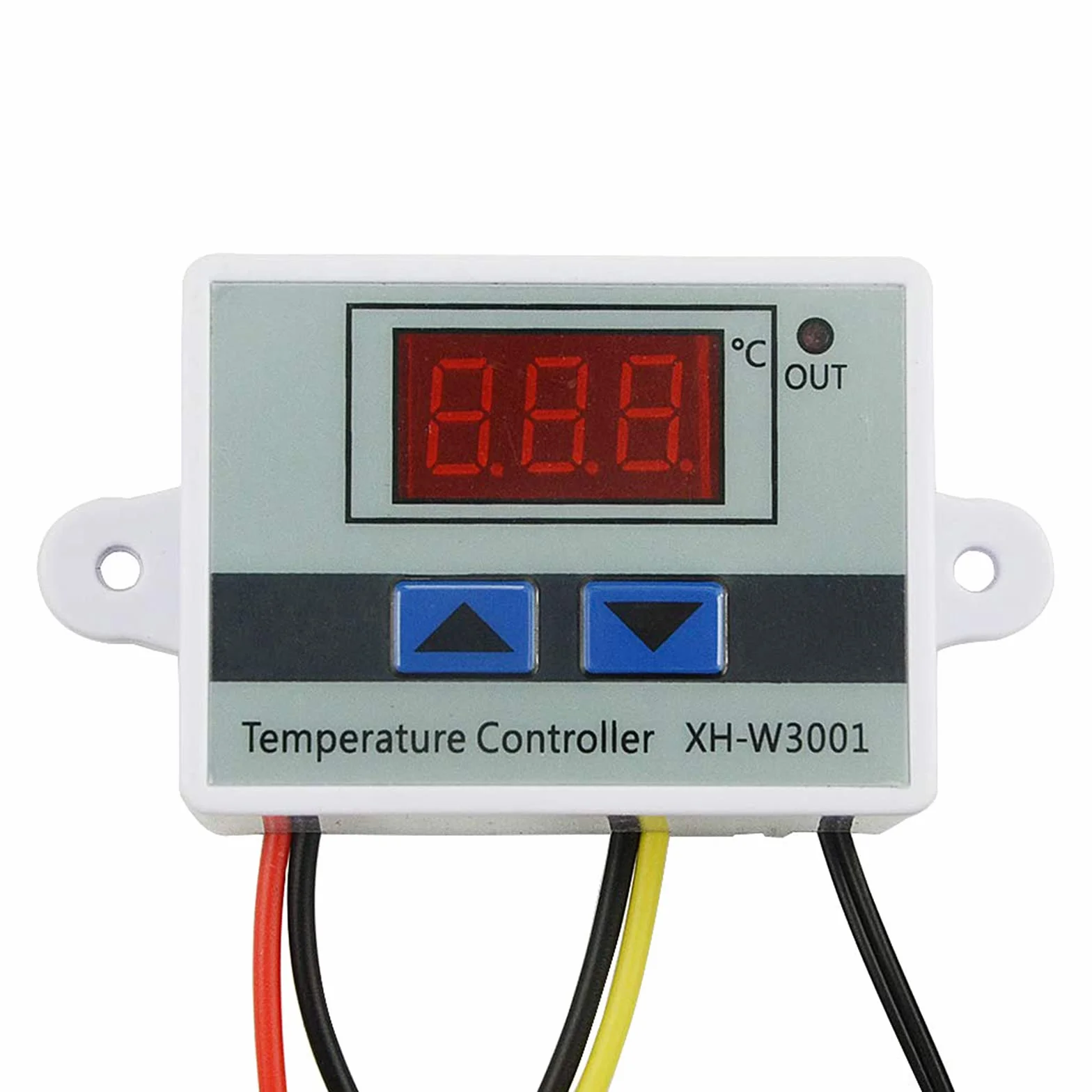 RUIZHI XH-W3001 cyfrowy regulator temperatury z wyświetlaczem LCD, DC 12V 120W termostat z wodoodpornym czujnikiem, mikrokomputerowy termostat