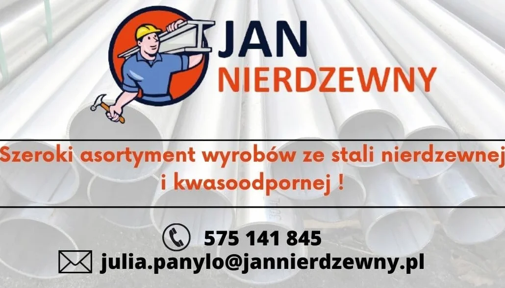Rura nierdzewna gwintowana 1" 500 mm
