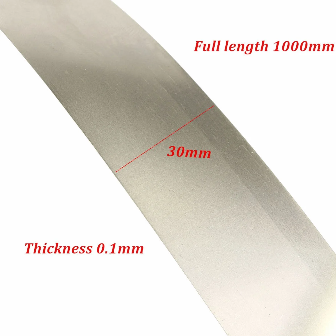 EsportsMJJ 99,96% czysty metal srebrny szary ani cienka blacha platerowana 0,1 x 30 x 1000 mm