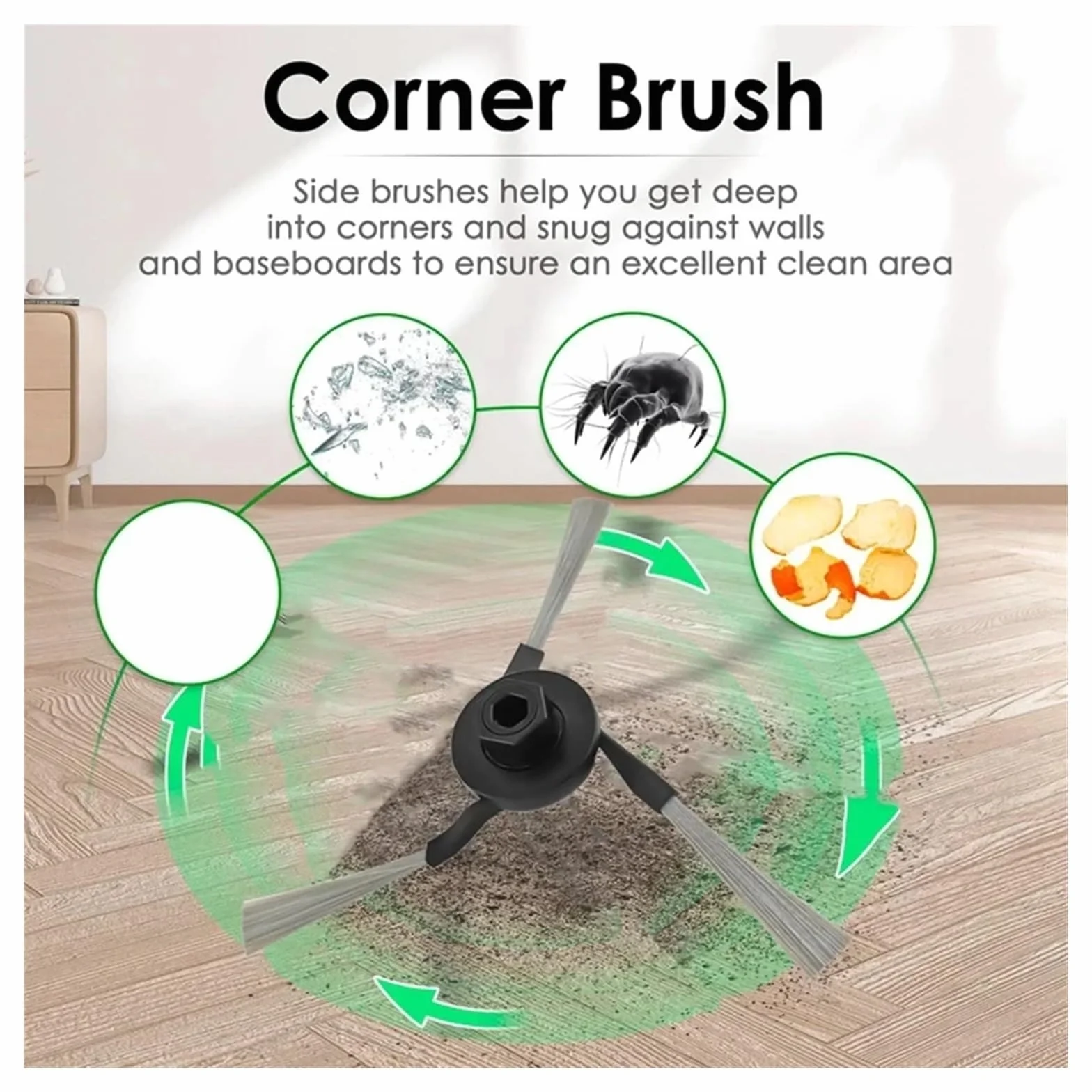 Compatible With X40 Ultra X40 Ultra Complete X40 Pro S30 Pro Ultra Robot Vacuum Cleaner Main Brush Mop Hepa Filter Dust Bag(6PCS)