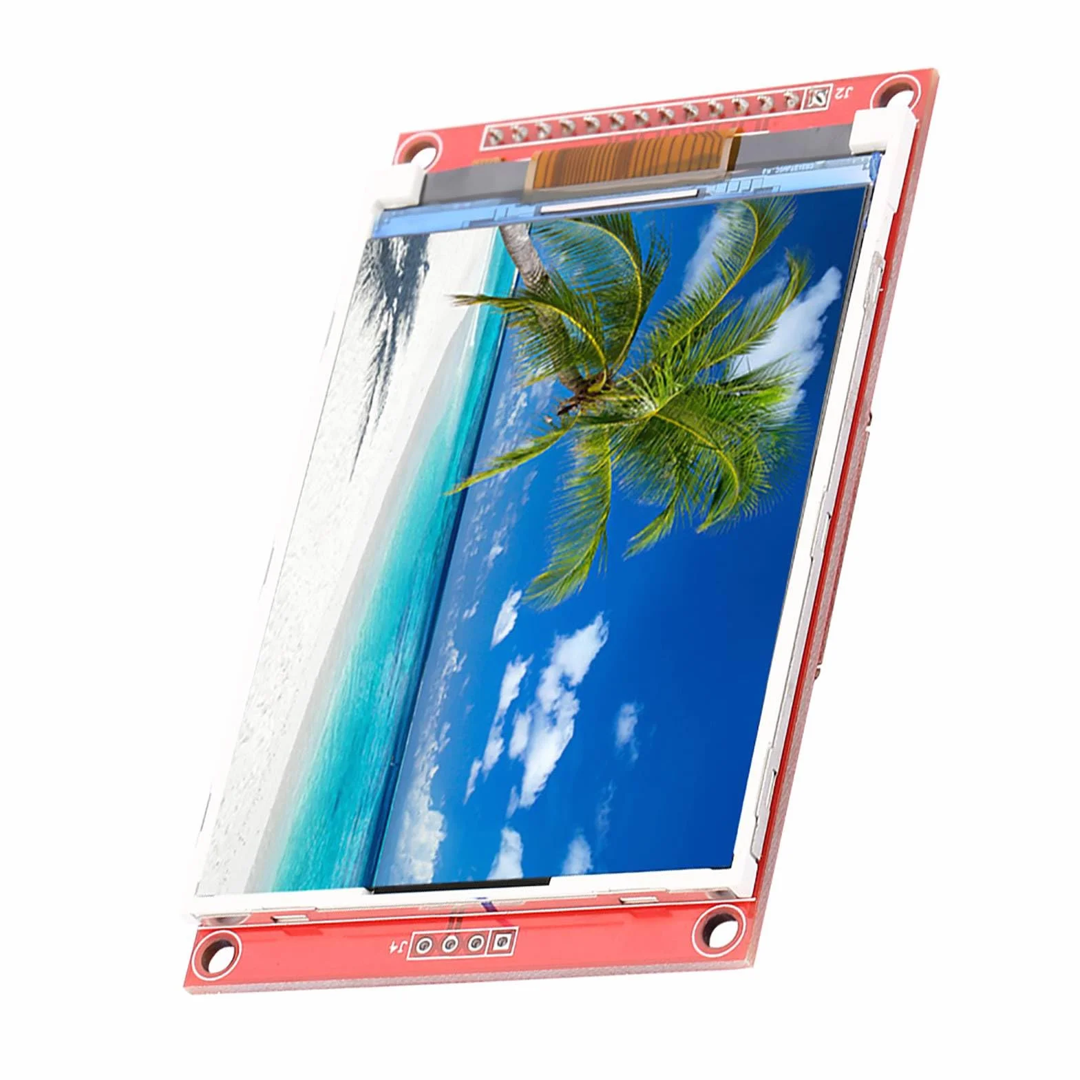 Moduł Wyświetlacza LCD Wyświetlacz 3,2 Cala 240x320 Moduł Wyświetlacza TFT LCD 4-przewodowy Ekran LCD TFT SPI z Klatką na Karty(With Touch)