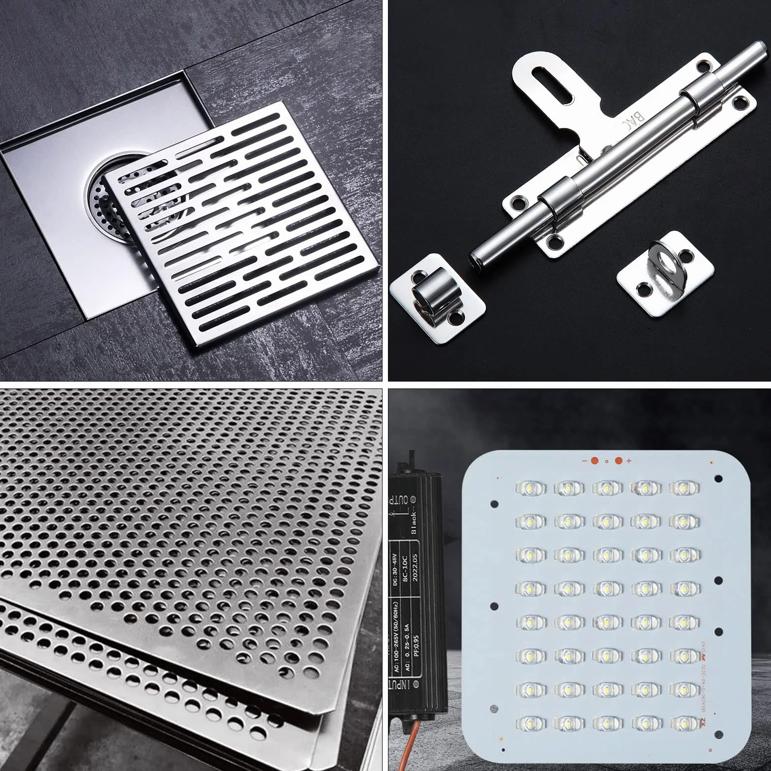 Blachy aluminiowe 0,5 mm 15x15 cm 6061 płyta metalowa z folią ochronną