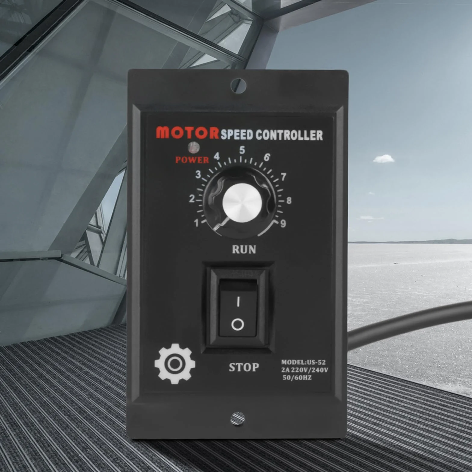 Regulator prędkości silnika 400W AC 220V Elektryczny regulator prędkości Pinpoint Jednostka kontroli prędkości do pakowania, drukowania, elektroniki, linii produkcyjnej