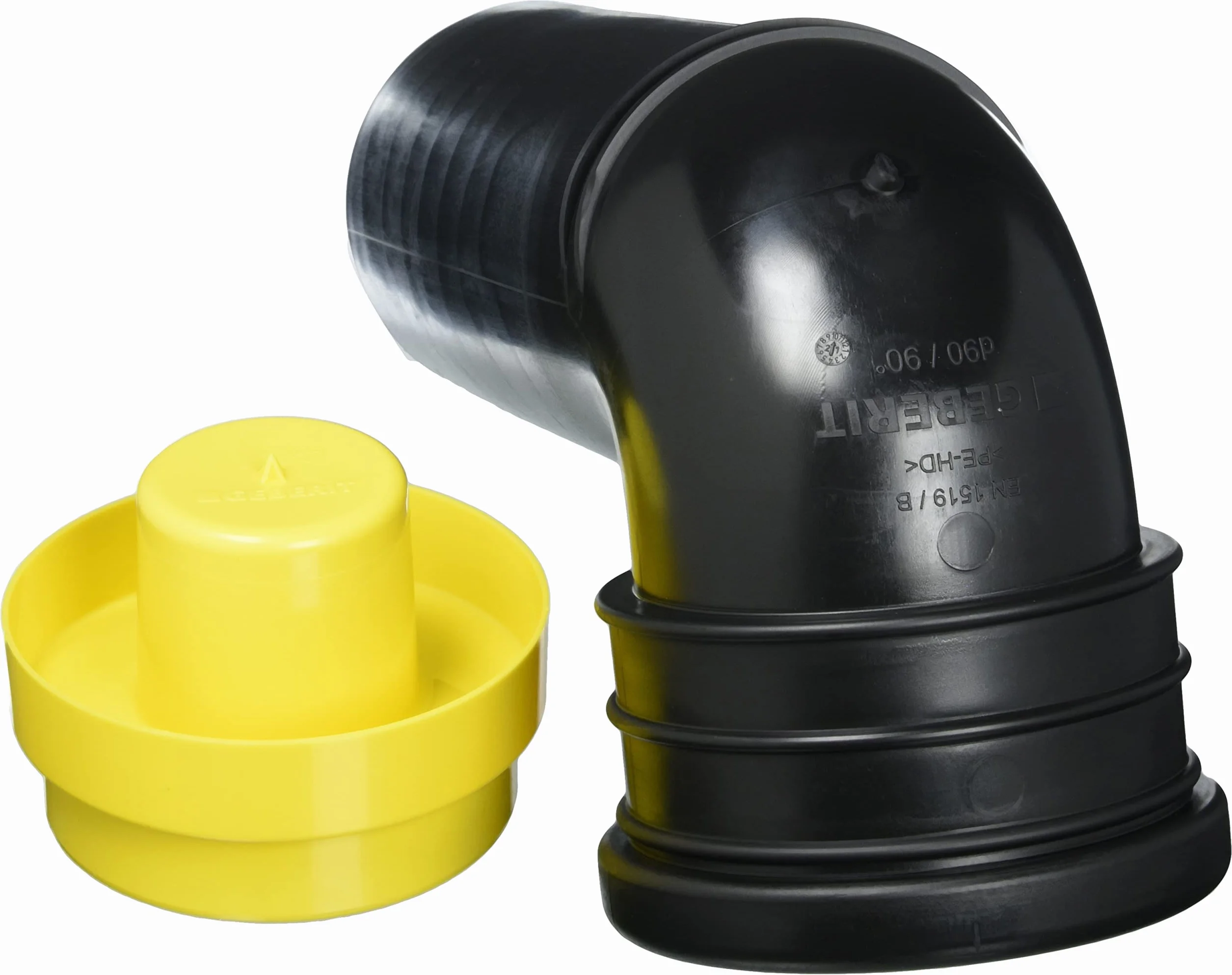 Geberit PE naścienny łuk WC 90 stopni DN90/90 do GIS/Duofix 366061161
