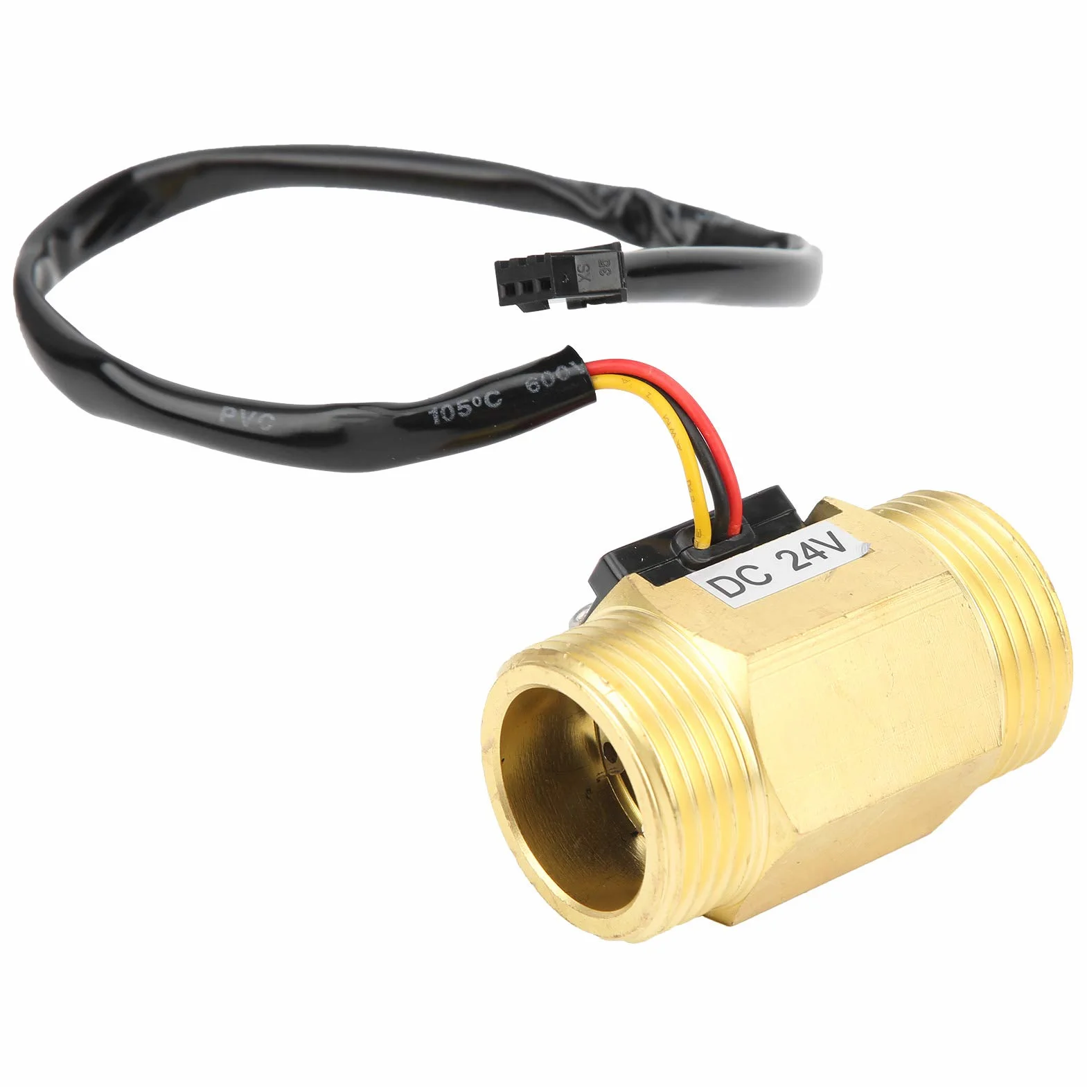 Czujnik przepływu wody G1in, turbinowy licznik DC 24 V 2~50 l/min YF-B10