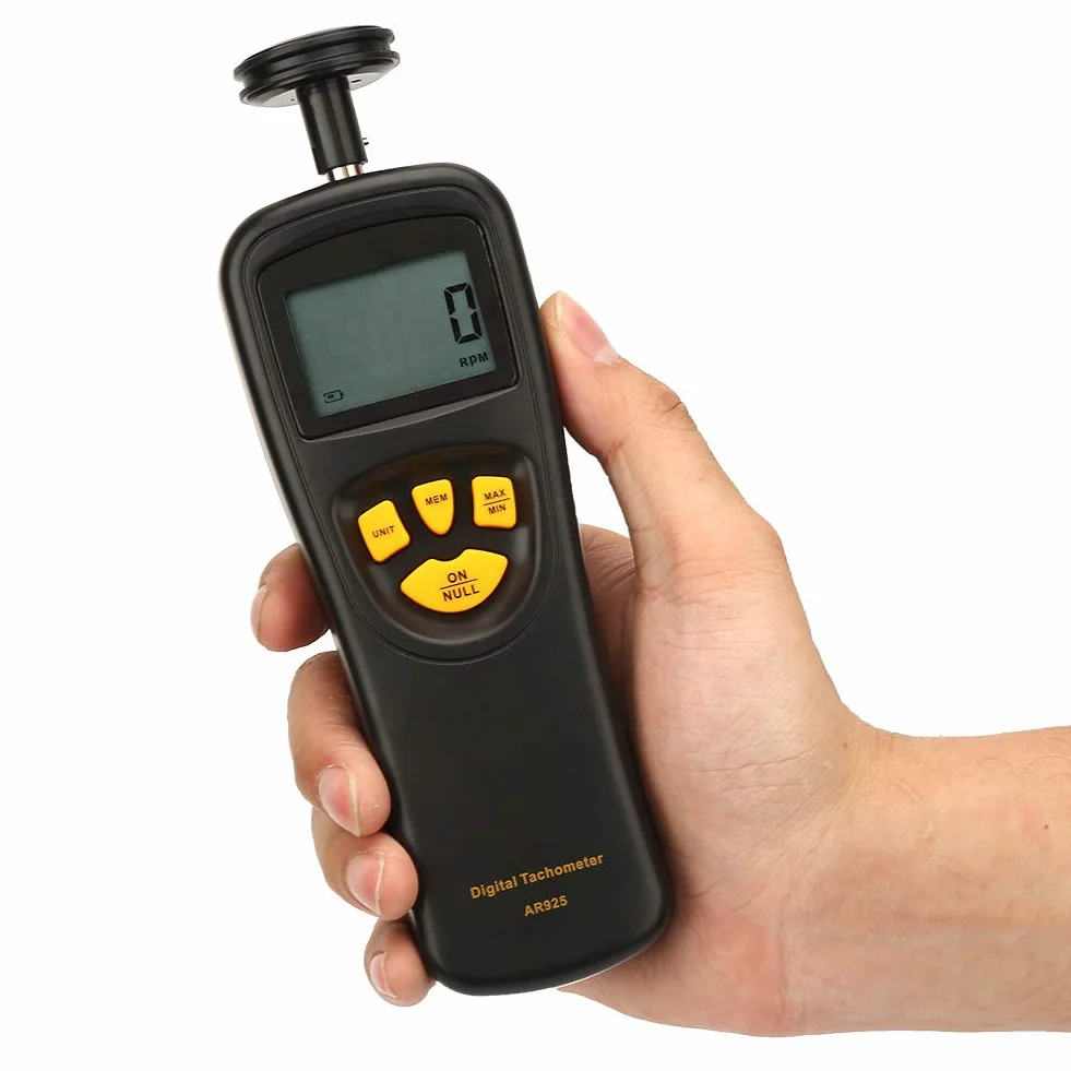 Tachometr Smart SENSOR Digital 0,5~19999 obr./min LCD z podświetleniem