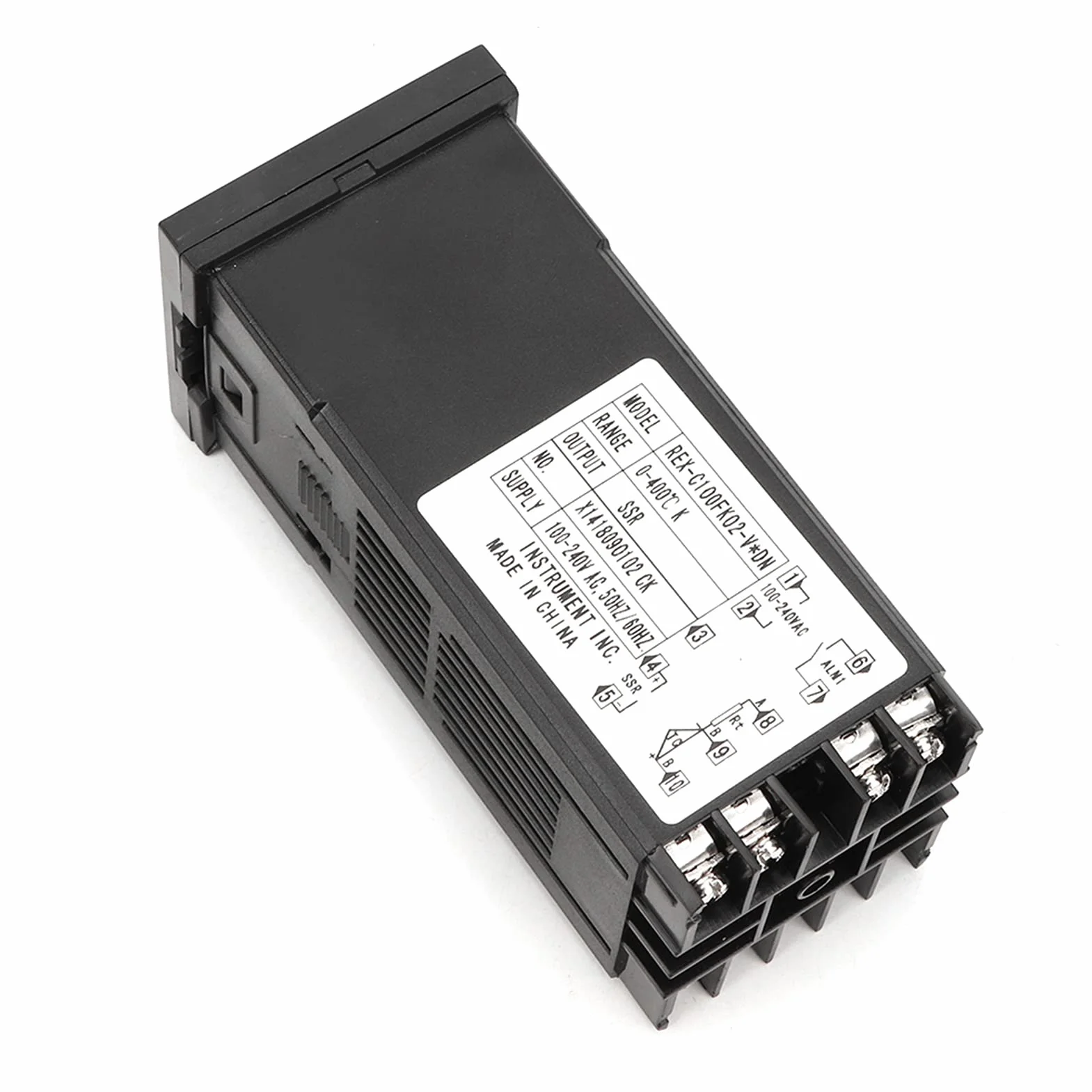 REX-C100 PID Regulator temperatury, inteligentny termostat cyfrowy z termoparą typu K przekaźnik SSR 40A dla przemysłu chemicznego przemysłu energii elektrycznej