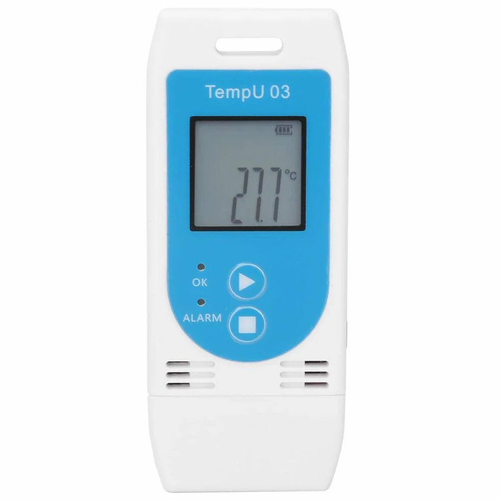 Rejestrator temperatury i wilgotności, LCD Rejestrator temperatury i wilgotności USB Rejestrator danych PDF Rejestrator danych do rejestracji temperatury i wilgotności