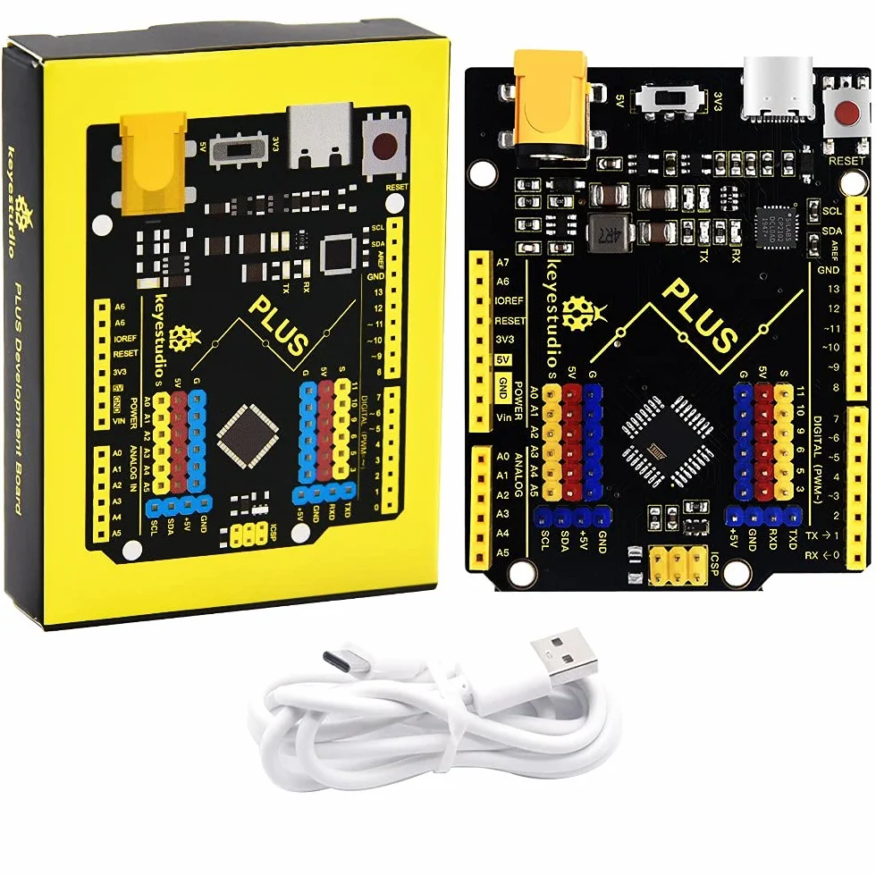 KEYESTUDIO UN0 R3 Rev3 328P płytka kontrolera CP2102 chip kompatybilny z Arduino IDE