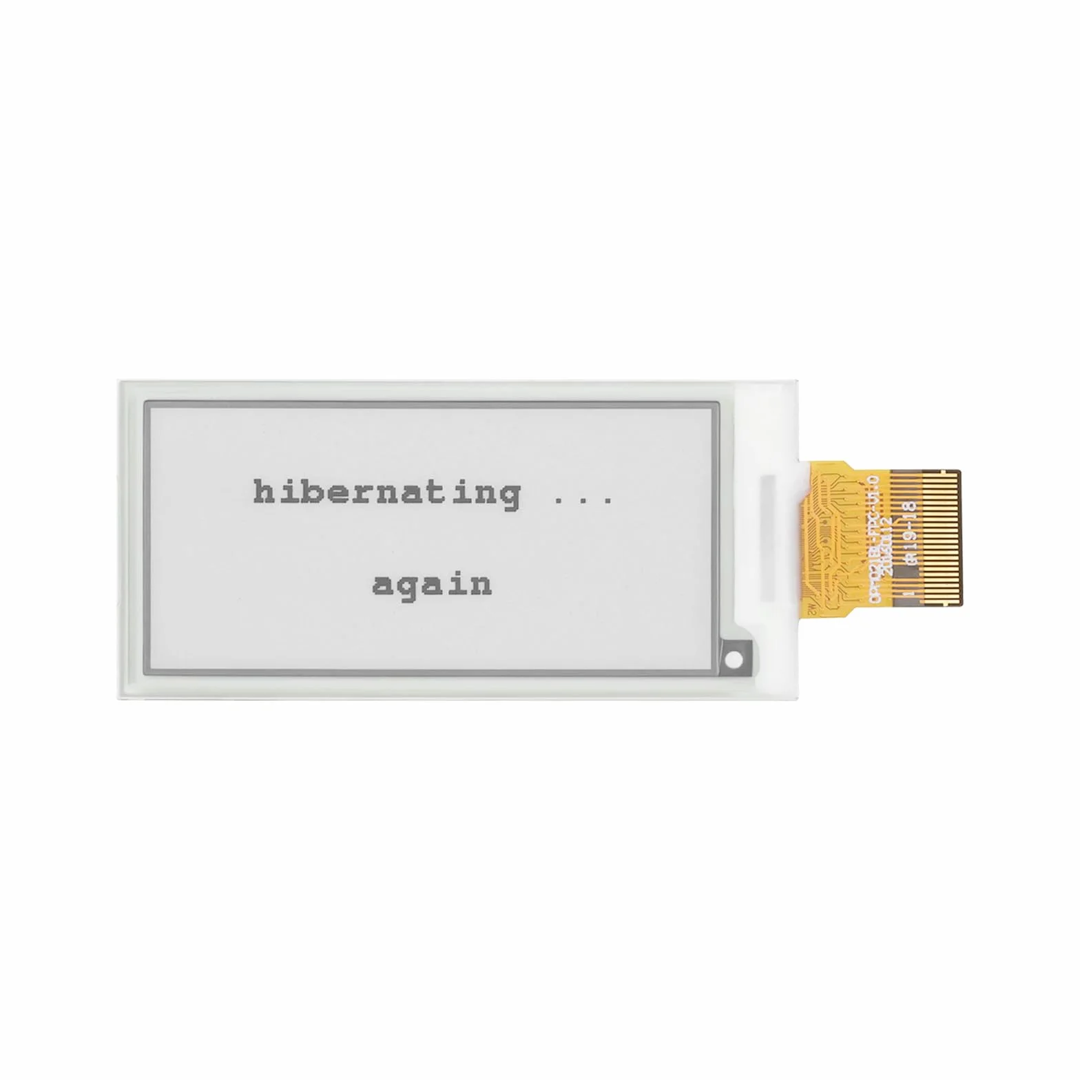 Część zamienna ekran LCD 5.4 cm 122x250 OPM021B1 kompatybilny z termostatem Netatmo NTH01-FR-EC