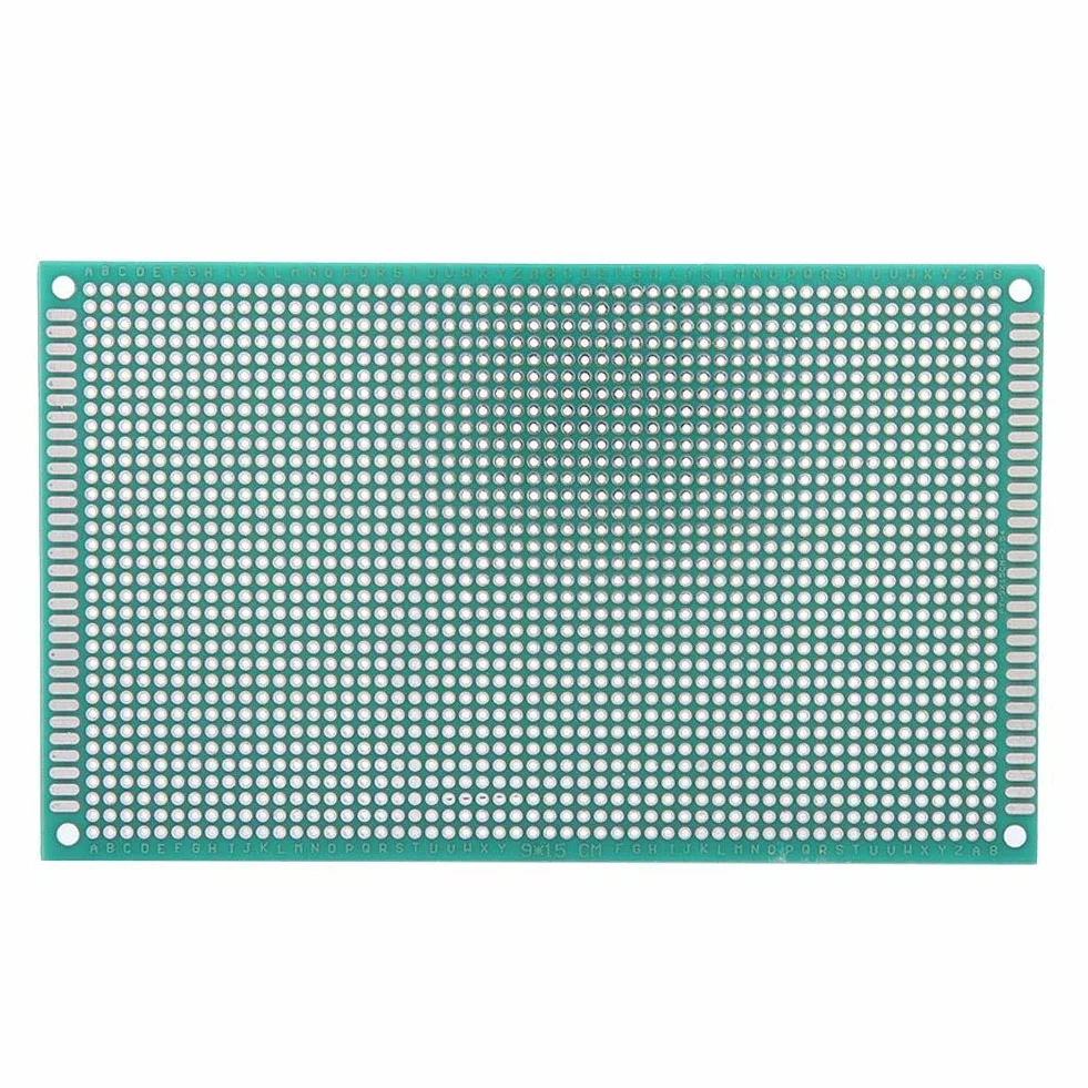 10 szt. Breadboard 9 × 15cm płytka drukowana dwustronna uniwersalna płytka drukowana PCB Breadboard