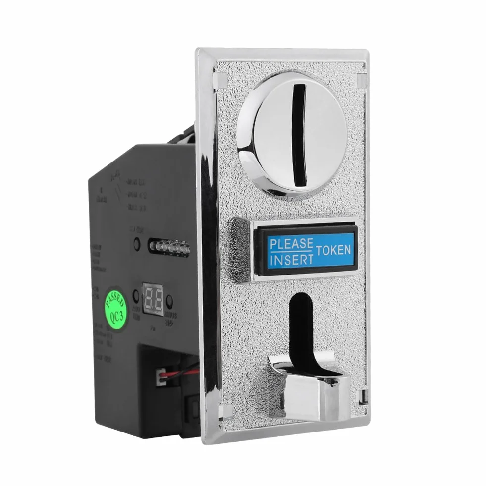 Akozon Electronic Wallet Vending Machine Arcade Game Selector, część 6 Różne typy Coin Acceptor Validator