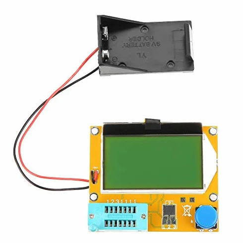 Miernik kondensatora indukcyjnego LCD z grafiką, tester wielofunkcyjny