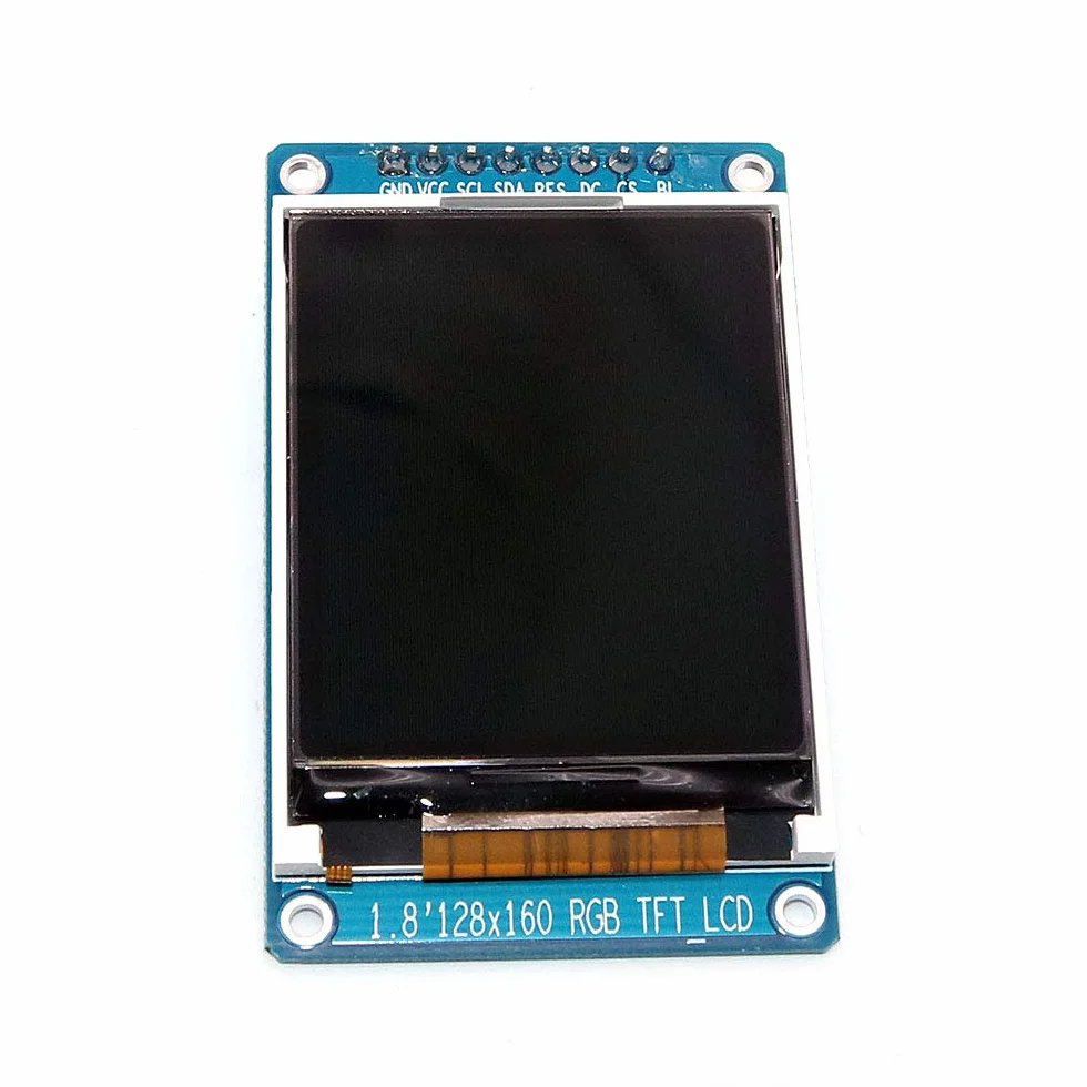 1,8" pełny kolor 128 x 160 SPI kolorowy moduł wyświetlacza TFT LCD ST7735S 3,3 V zamiennik zasilania OLED do Arduino DIY KIT