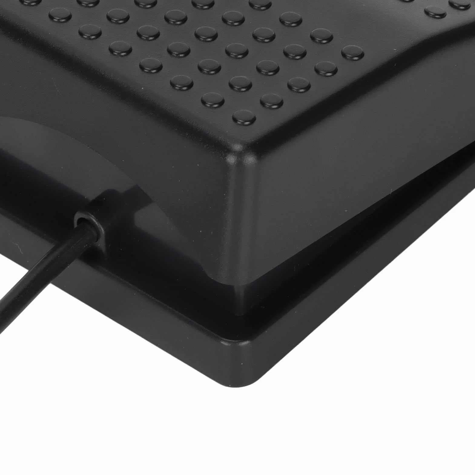 Pedał Przełącznika Nożnego USB, Wielofunkcyjny Programowalny Pedał o Wysokiej Czułości Pojedynczy Pedał Przełącznika Nożnego z Kablem 2 M do Fotobudki do Gier Komputerowych