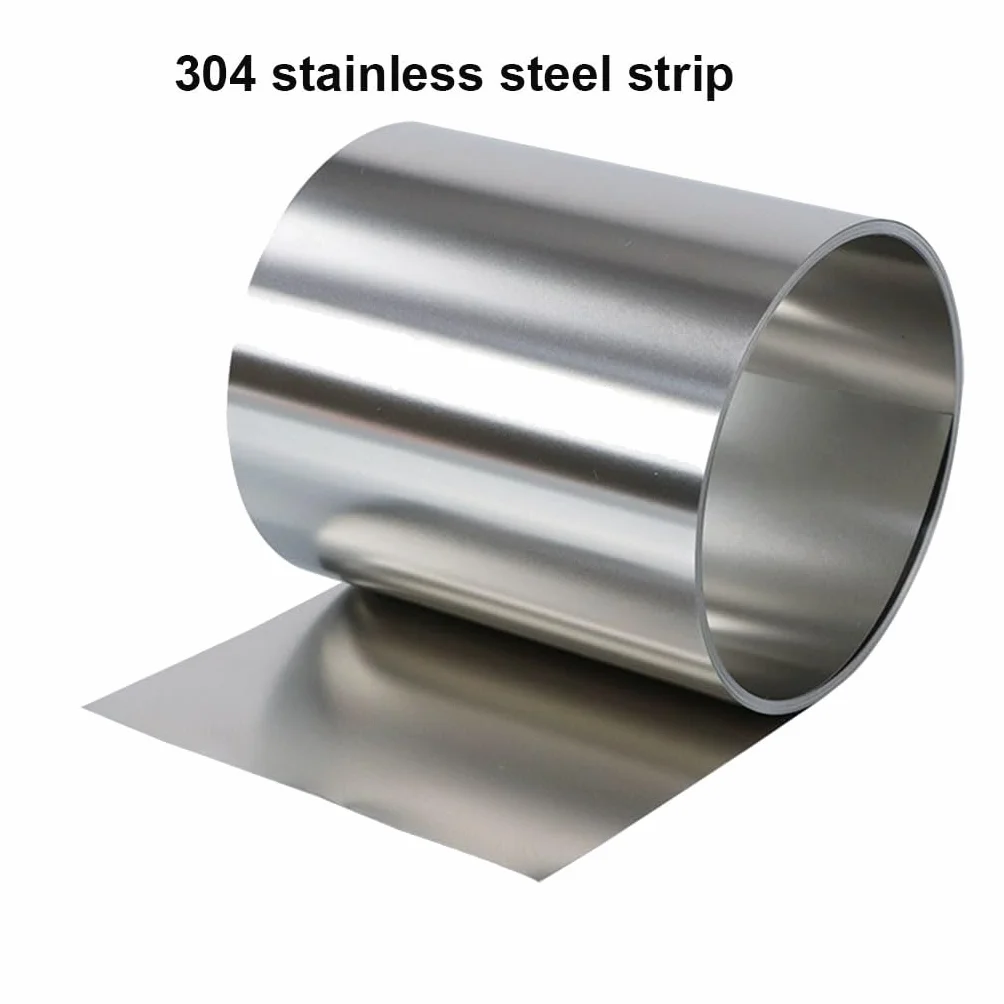 Taśma ze Stali Nierdzewnej Cienka Blacha 0,25mm x 100mm x 1000mm 1 Szt.