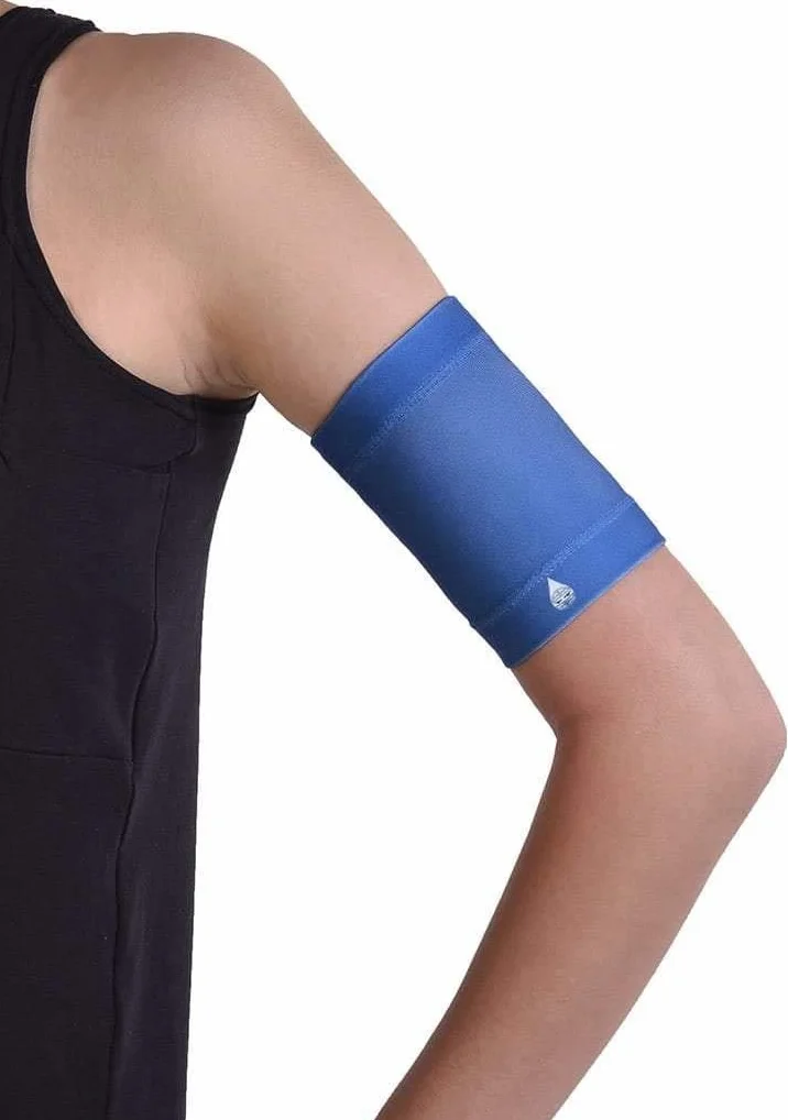 Dia-Band, ultra cienki mankiet do czujnika glukozy Freestyle Libre, Medtronic, Dexcom lub Omnipod - Wygodna i wielokrotnego użytku opaska cukrzycowa. (XS (22-26 cm))