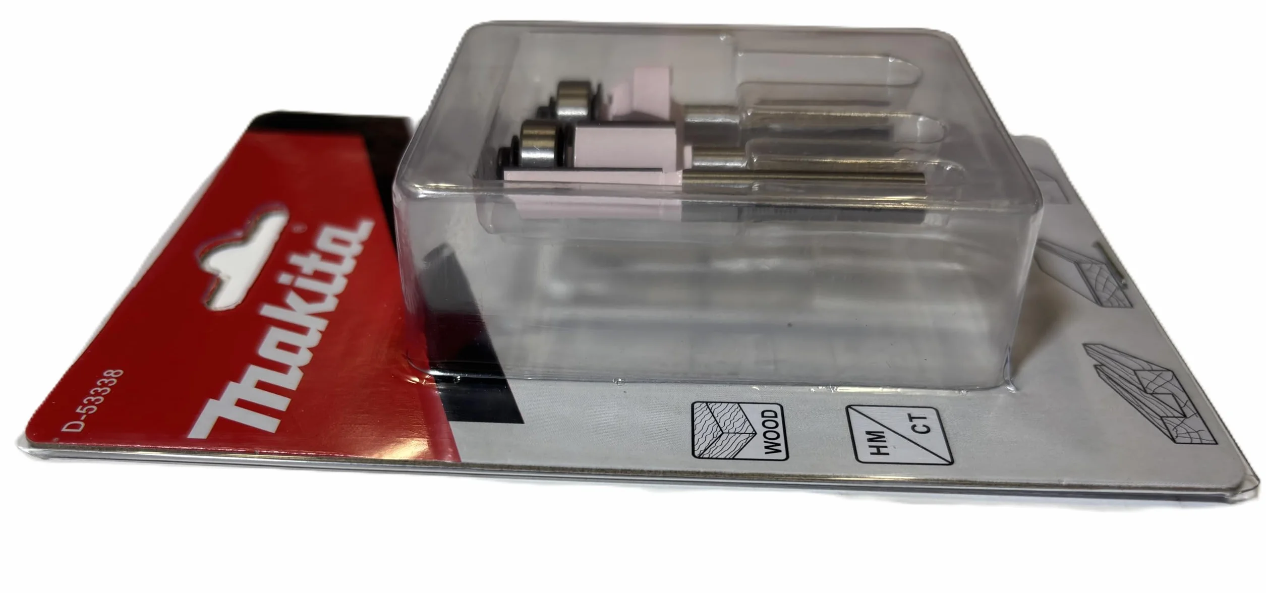 Makita Zestaw frezów 3-częściowy 6 mm D-53338