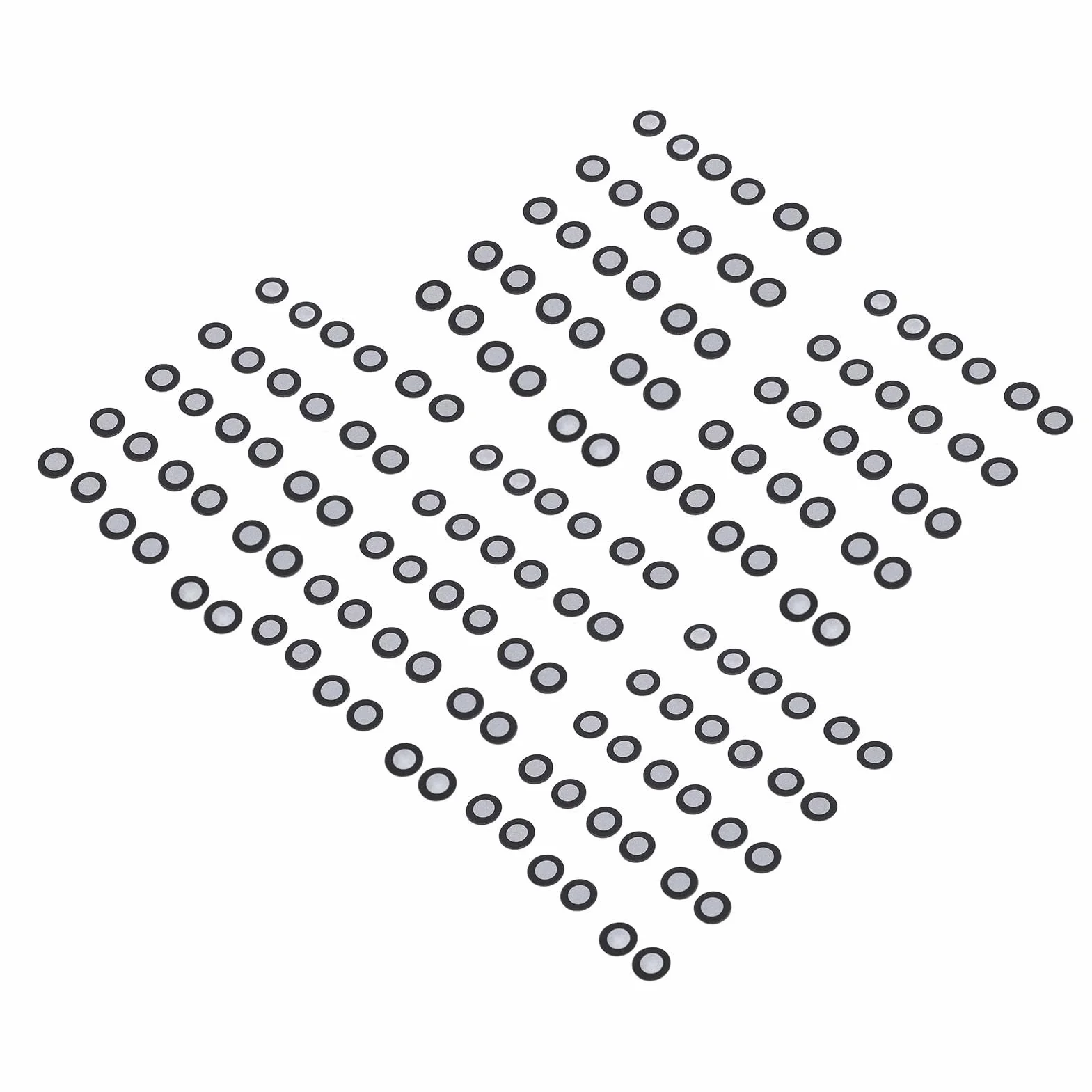 Magnetyczny Znacznik Odblaskowy do Skanowania 3D 6mm ID 10mm OD 150 szt.