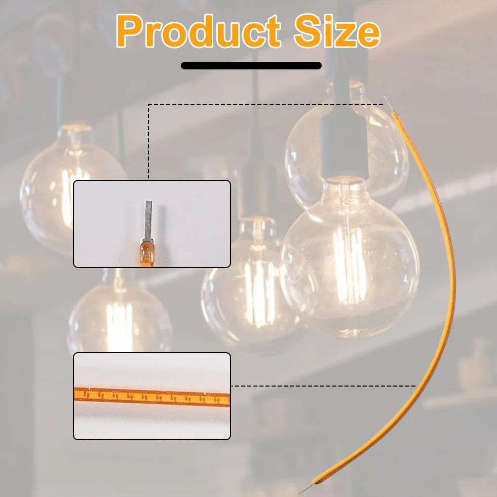 12 sztuk żarówek LED 24 V, 2700 K, światło ciepłe białe – elastyczne elementy lampy do diod LED, żarówek, zabawek DIY, oświetlenie dekoracyjne i kemping (130 mm)