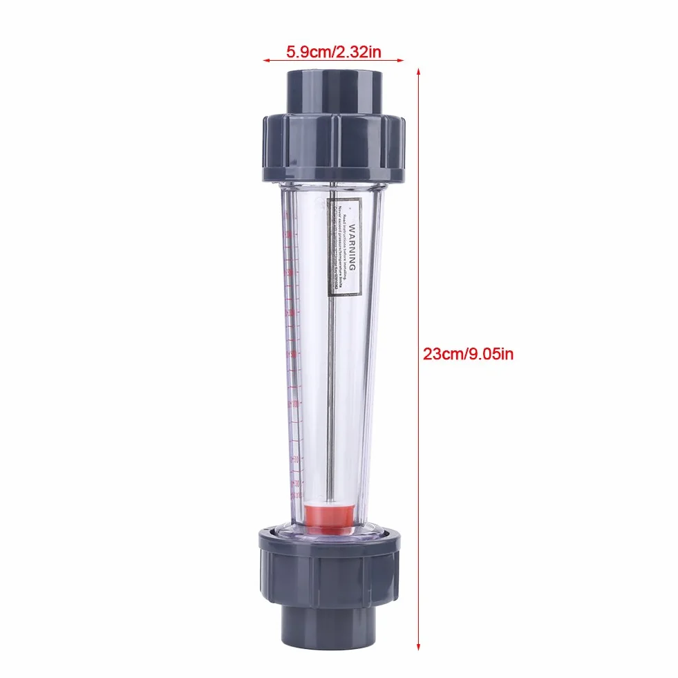 Jectse LZS-25 Rotametr 300-3000L/H przepływomierz cieczy z tworzywa sztucznego