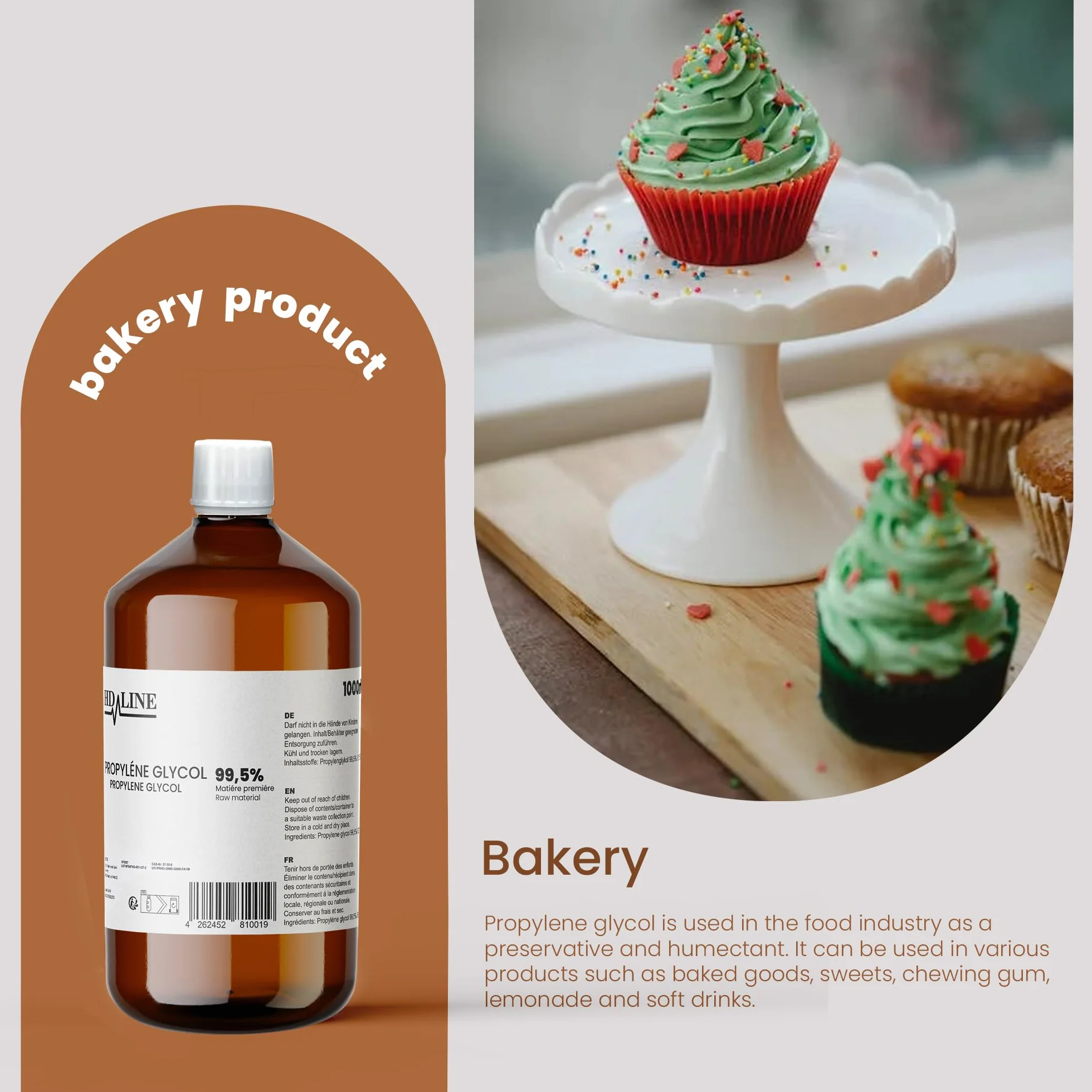 Hd-Line E1520 Glikol Propylenowy, Przezroczysty, 1000 ml