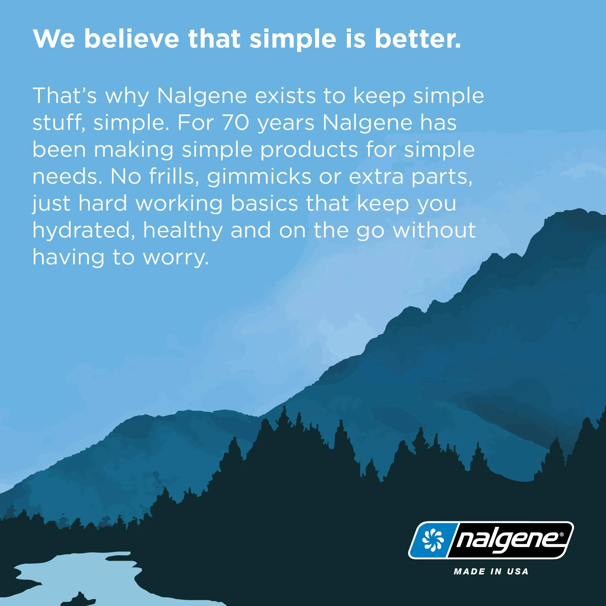 Nalgene Okrągła butelka z wąską szyjką