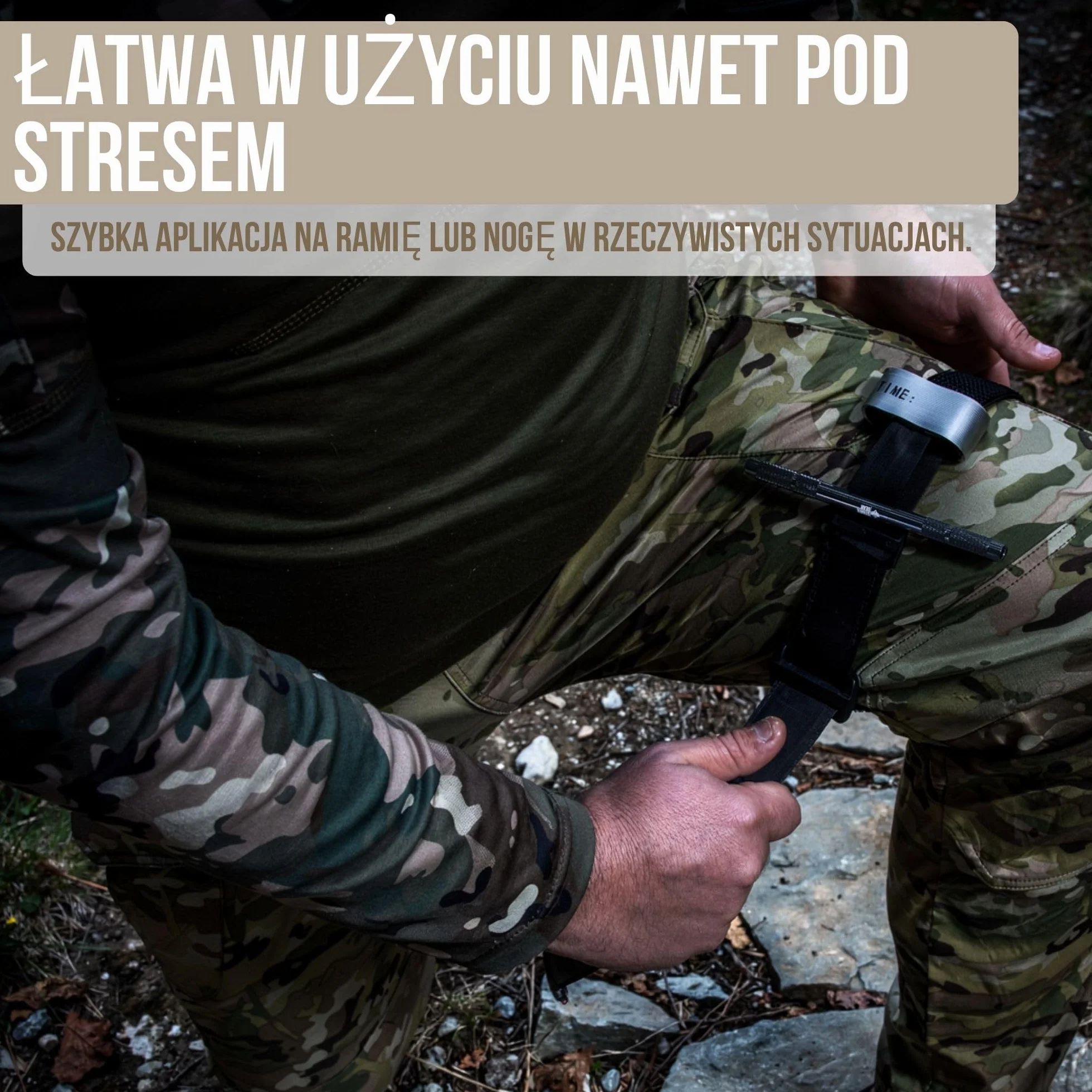 Taktyczny Opaska Uciskowa Tourniquet Strate Gear Zestaw 2x Ratownictwo Medyczne