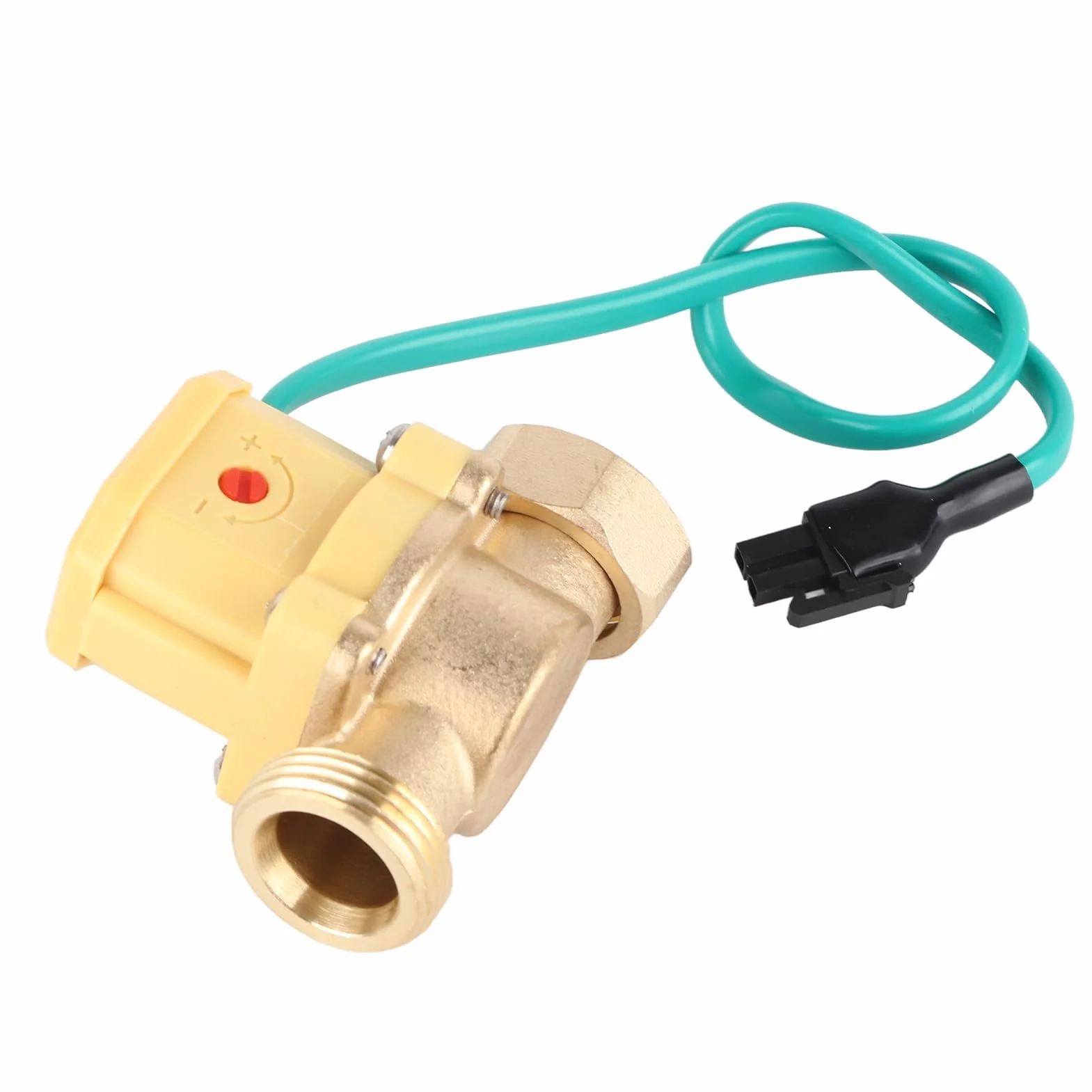 Magnetyczny przełącznik czujnika przepływu wody regulowany automatyczny przełącznik elektroniczny niskiego ciśnienia wody sterowanie 220V G3/4-G3/4 gwint
